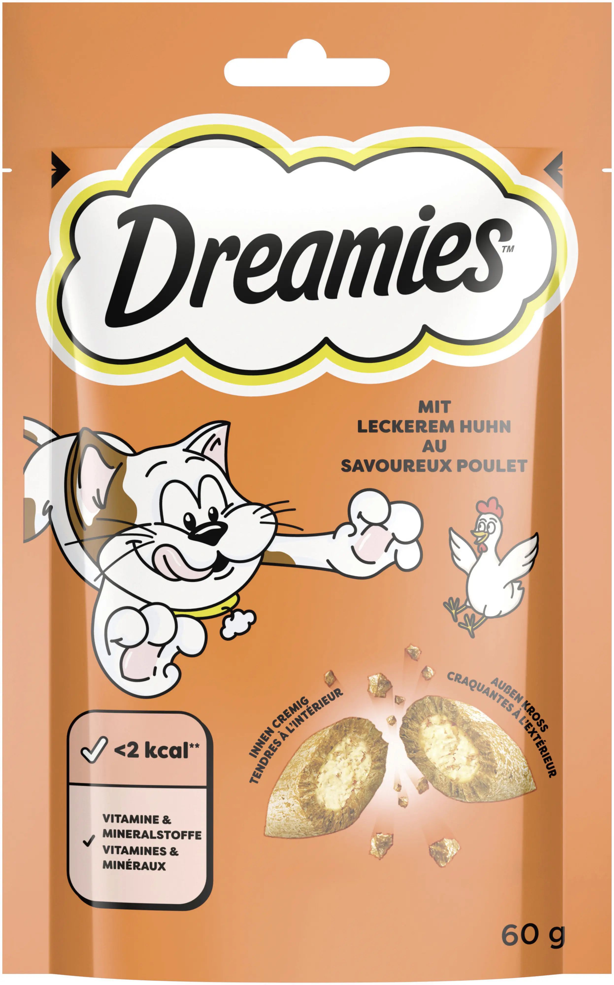 Dreamies Katzensnack Hühnchen 60 g