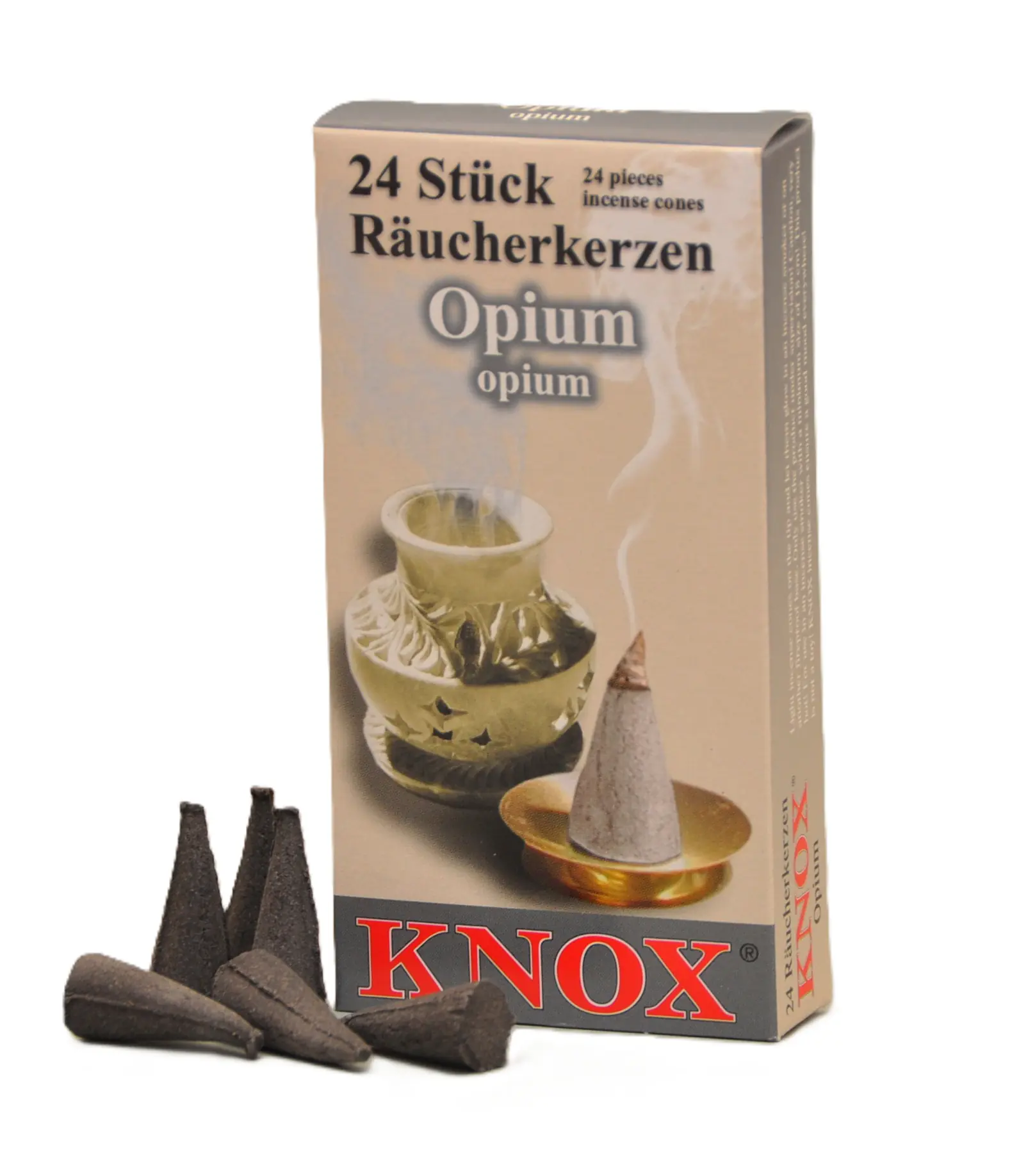 Knox Räucherkerzen - Opium 24 Stück