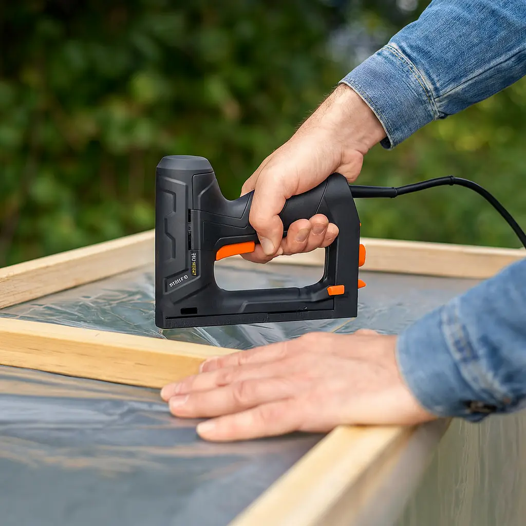 Meister Elektrotacker MET14/16-2 800 W für Klammern 6-14 mm Meister Elektrotacker MET14/16-2 800 W für Klammern 6-14 mm