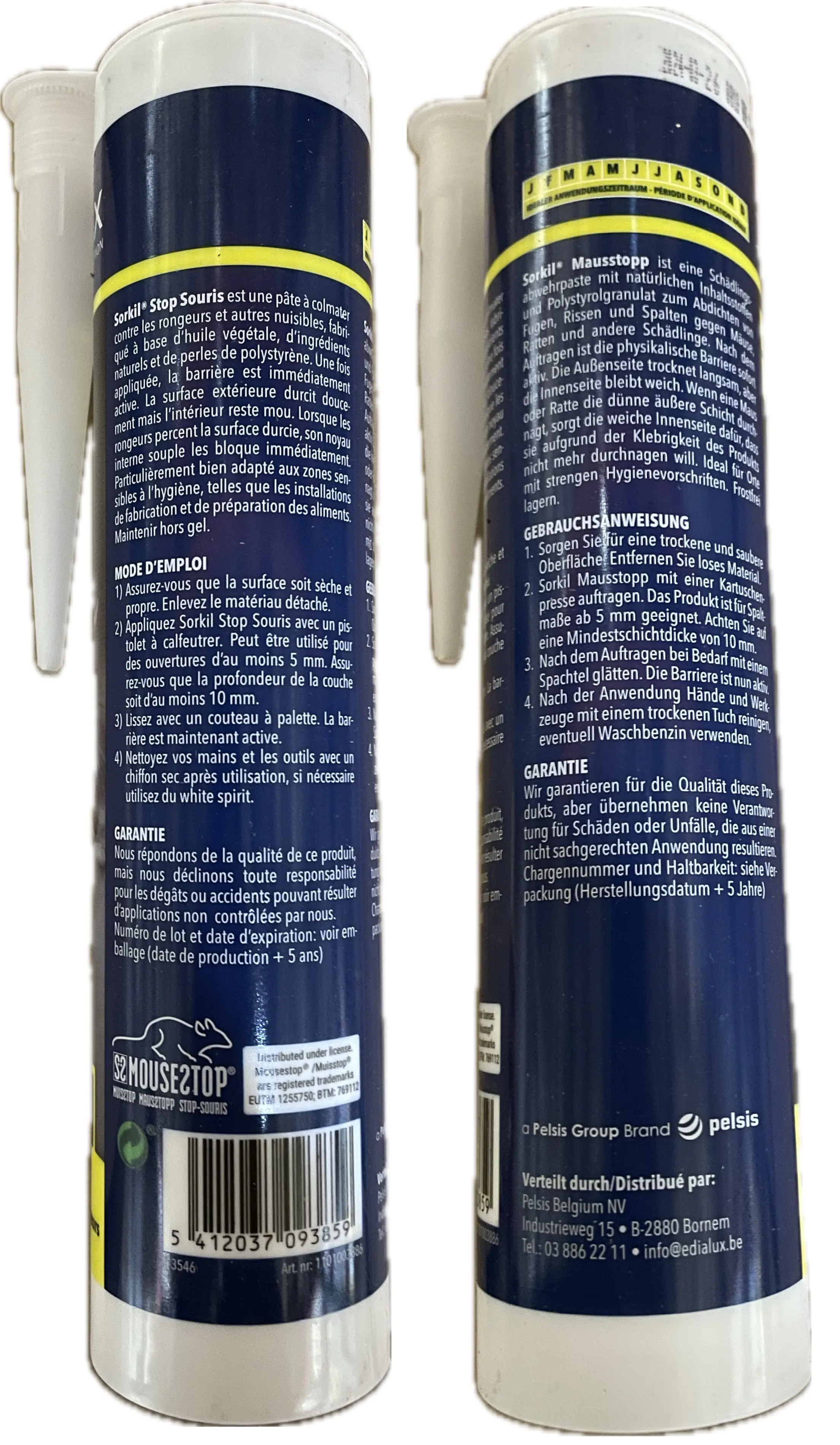 Edialux Schädlingsabwehrpaste Mausstopp Sorkil 200g