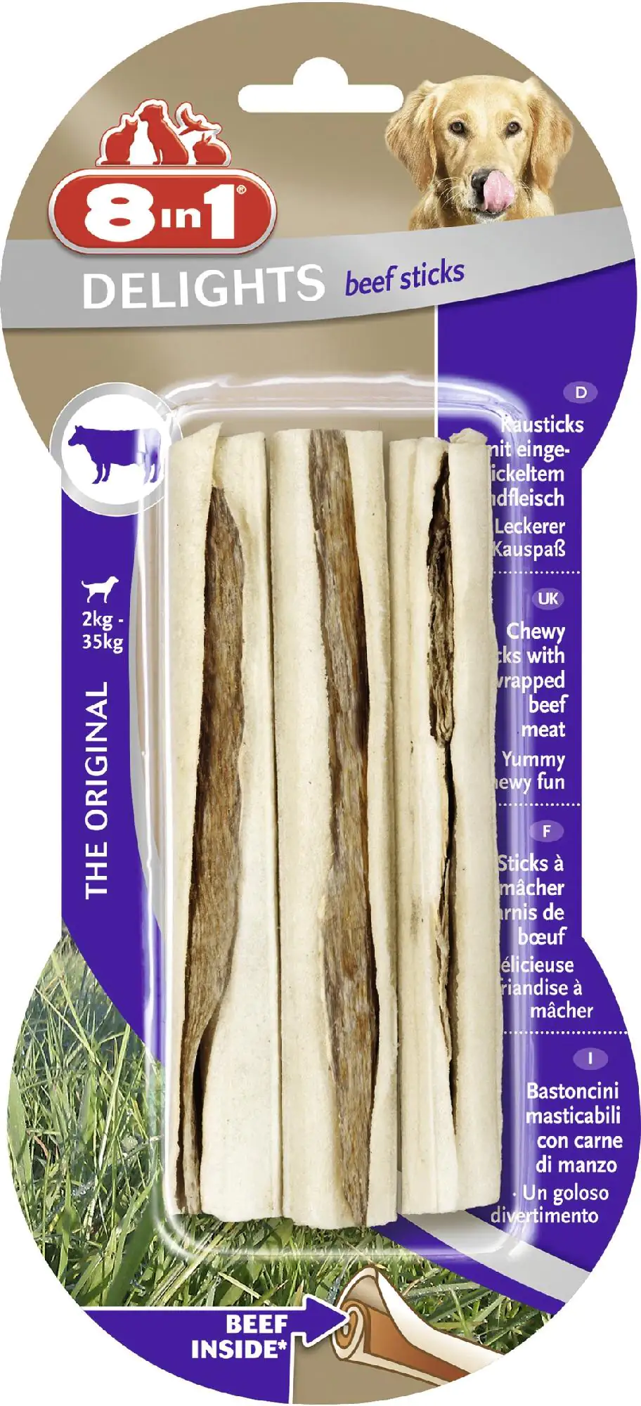 8in1 Kausticks Delights Beef 8in1 Kausticks Delights Beef