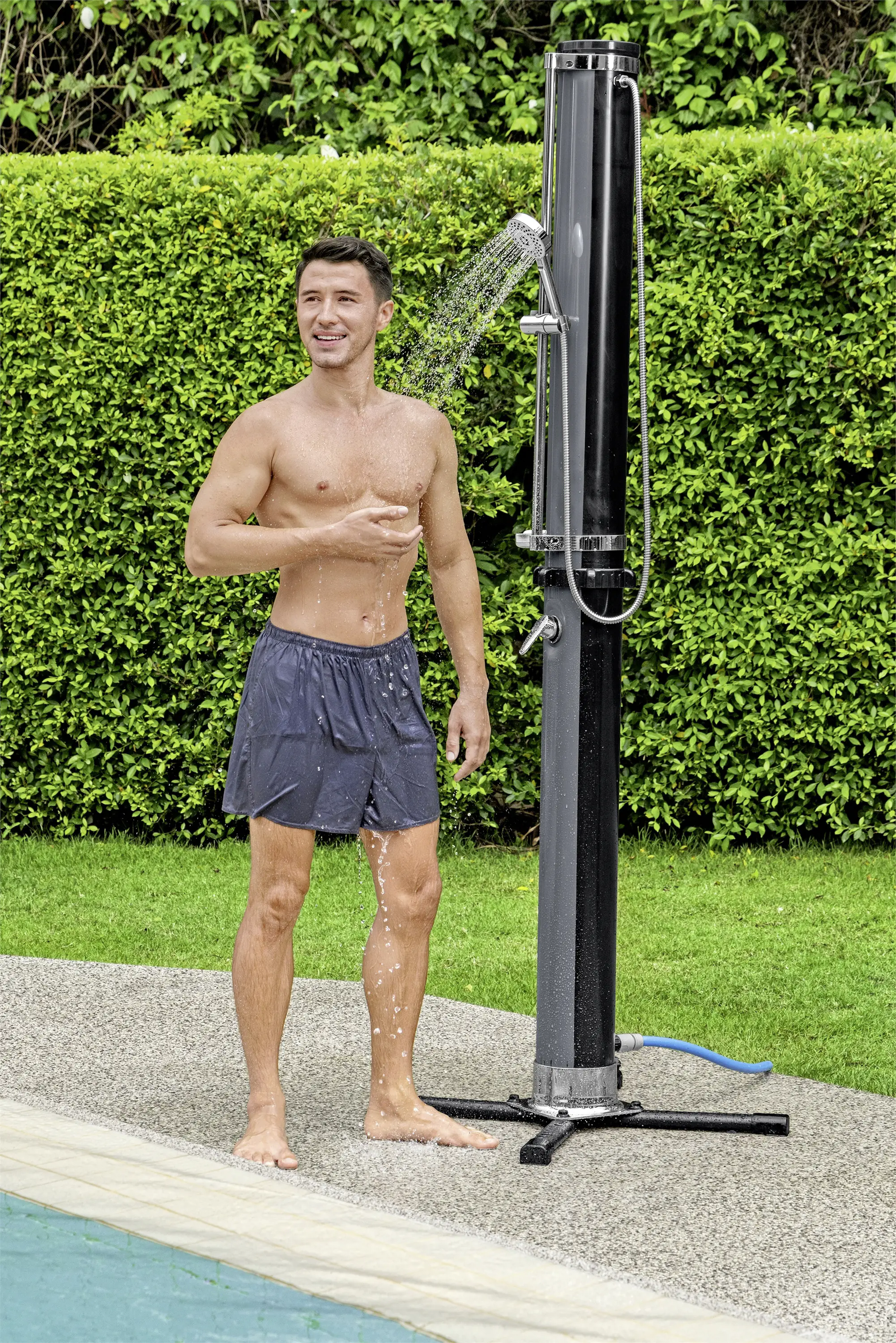 Bestway Gartendusche Solarflow 35 Liter 62 x 62 x 218 cm