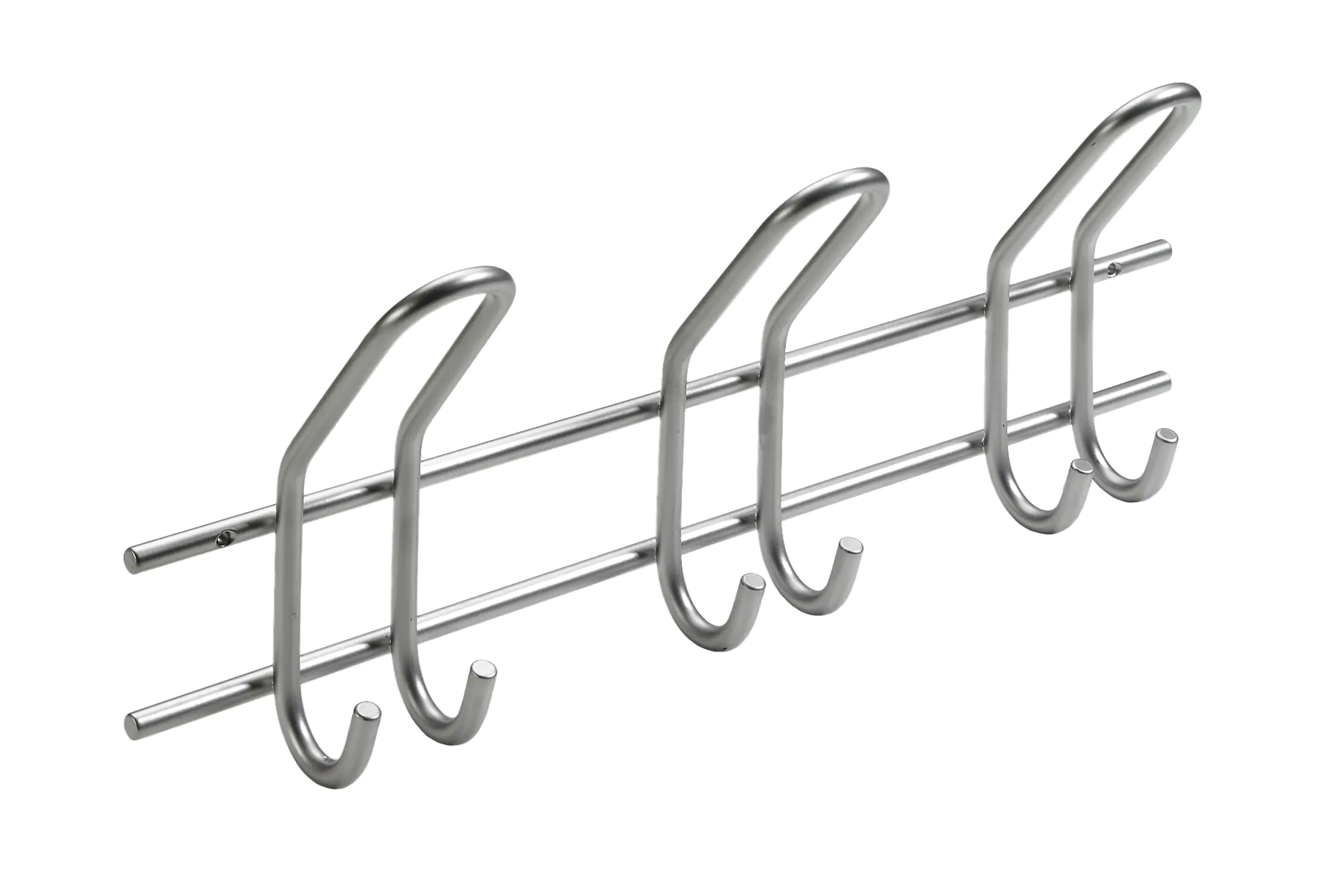 Hettich Garderobenleiste 3 Haken 43,0 x 16,5 x 7,5 cm silber Hettich Garderobenleiste 3 Haken 43,0 x 16,5 x 7,5 cm silber