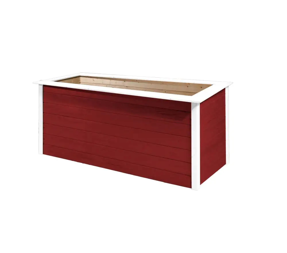Weka Hochbeet 28 205 x 80 x 81 cm schwedenrot mit Noppenbahn, Wühlmausschutz Weka Hochbeet 28 205 x 80 x 81 cm schwedenrot mit Noppenbahn, Wühlmausschutz