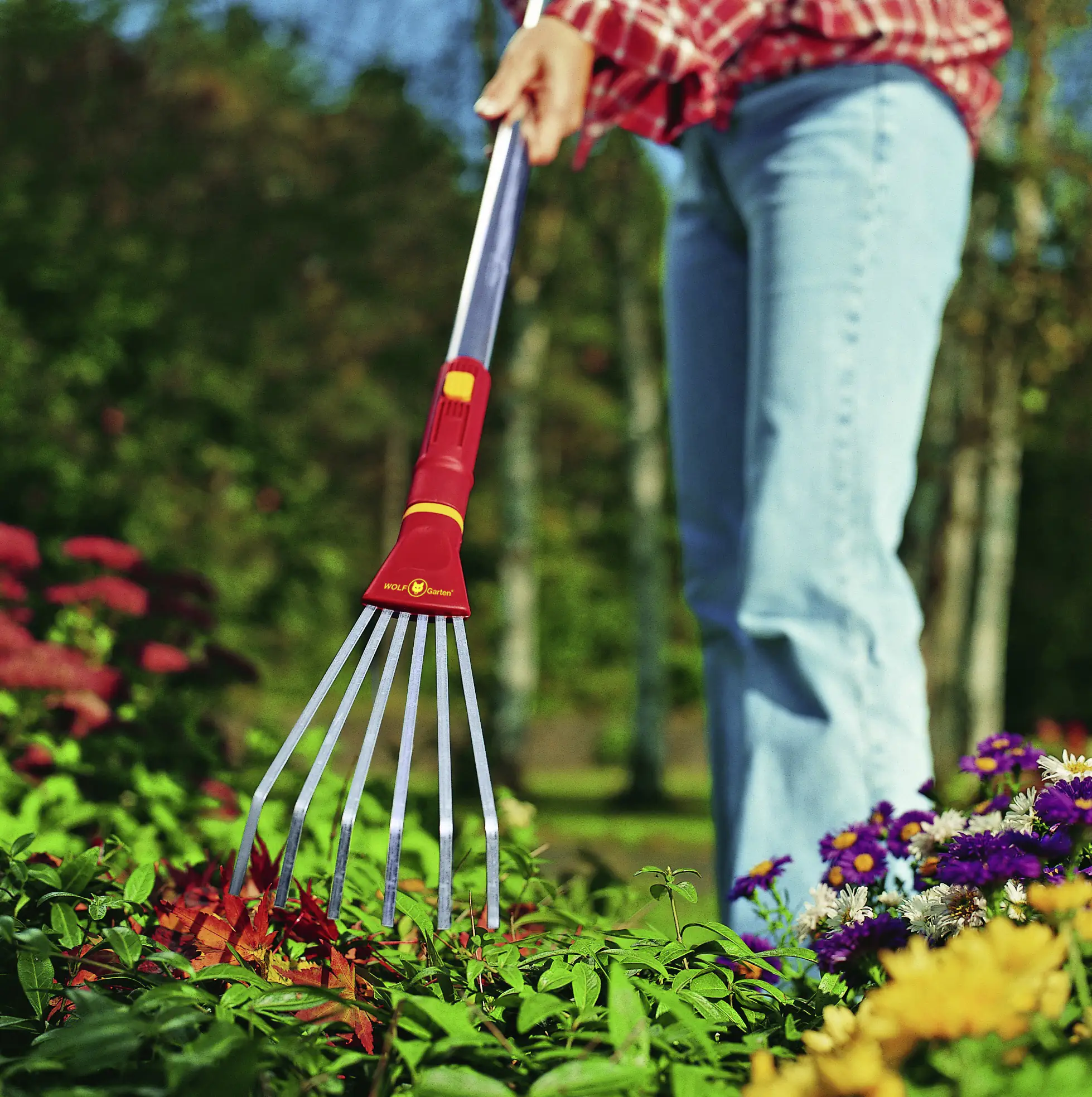 Wolf Garten Kleinfächerbesen LD-M 11,5 cm Arbeitsbreite