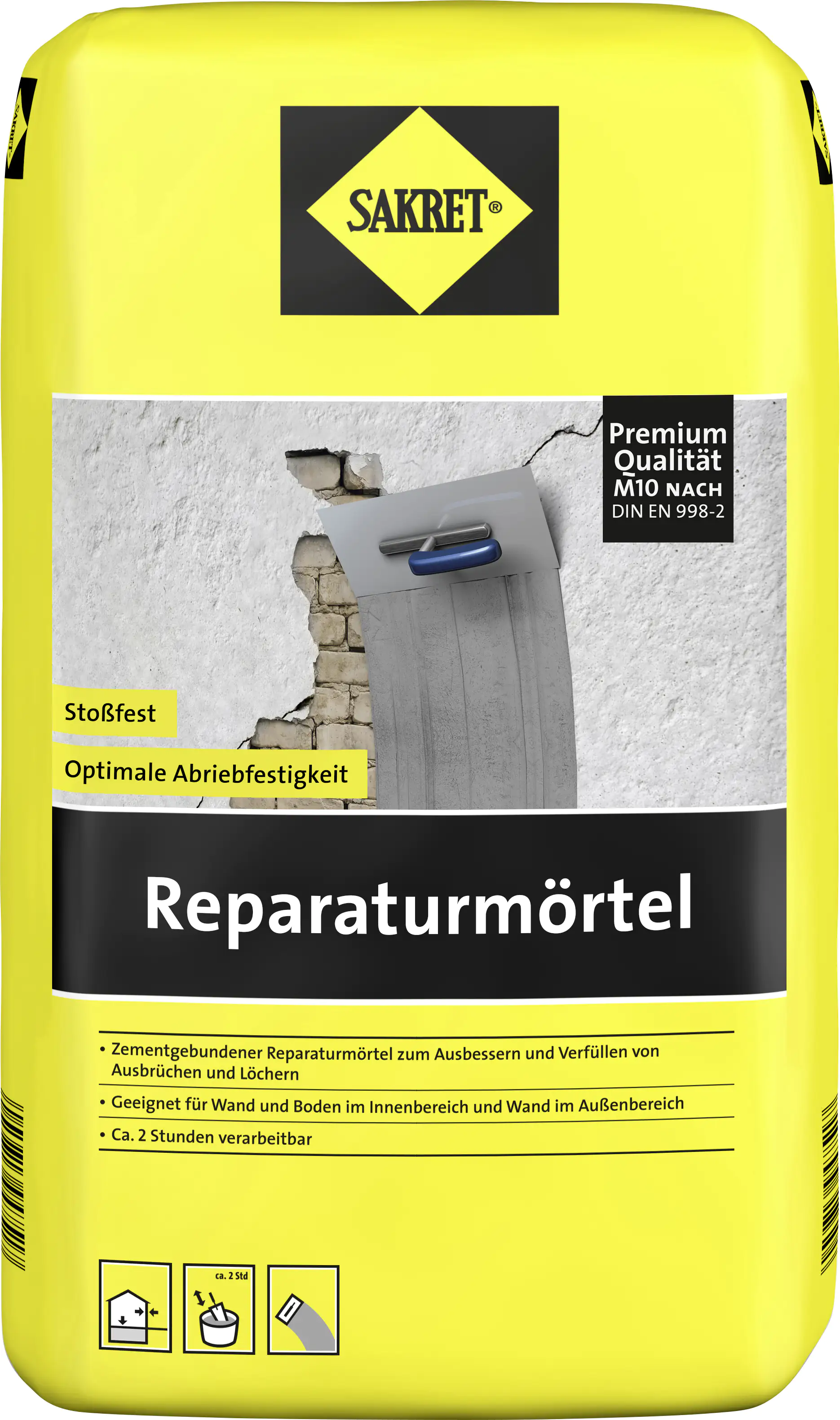 SAKRET Reparaturmörtel 25 kg Sack SAKRET Reparaturmörtel 25 kg Sack