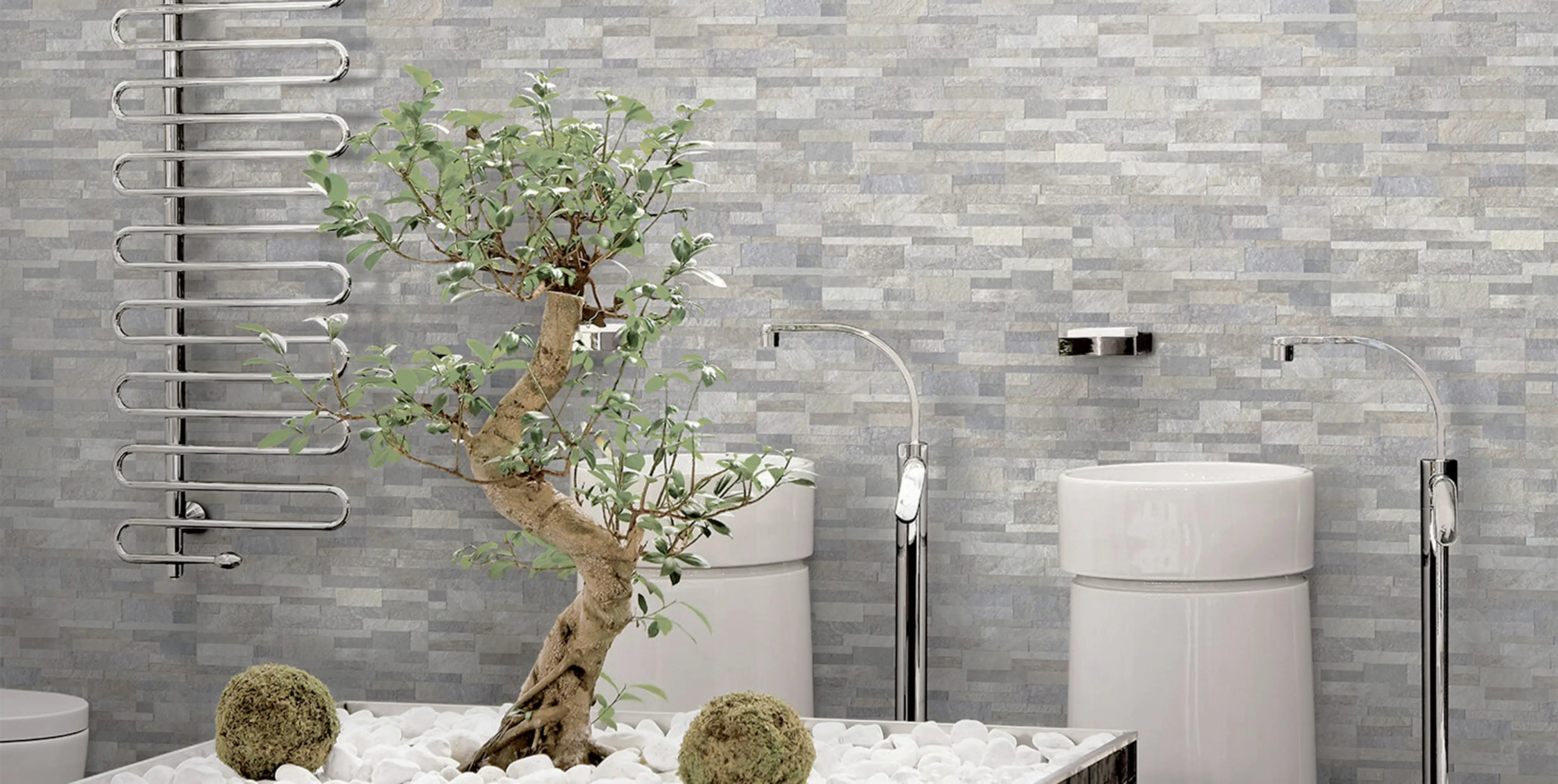 Bodenfliese Feinsteinzeug Cappuccino 31 x 62 cm grau