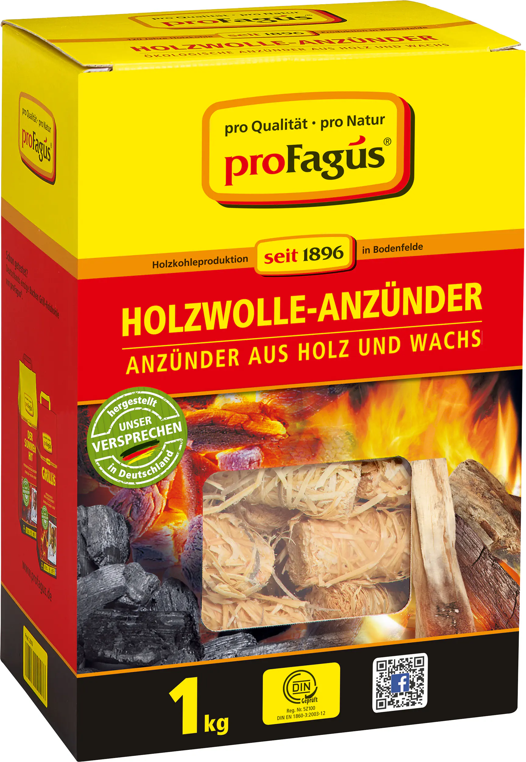 ProFagus Holzwolle-Anzünder 1 kg
