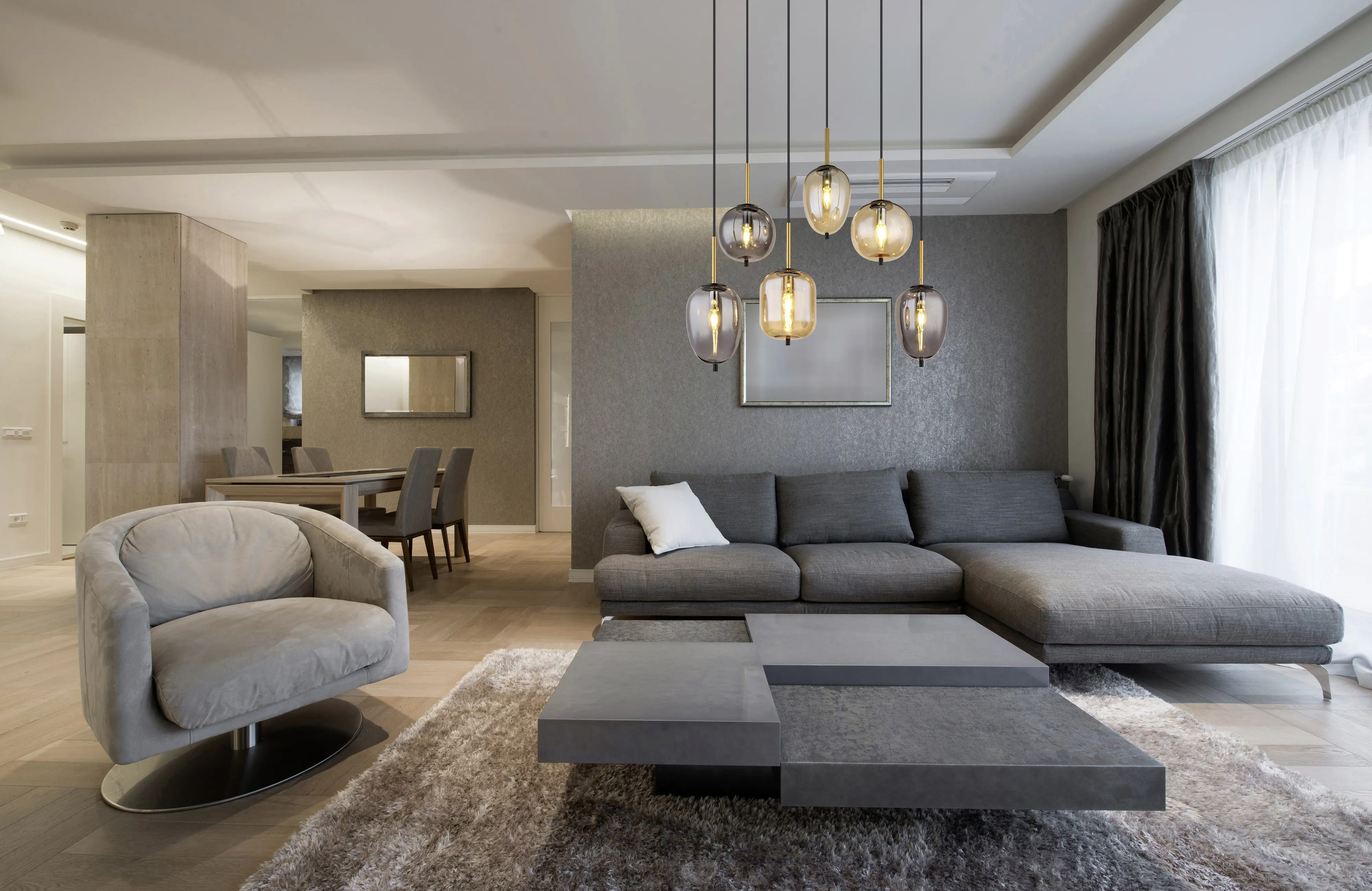 Globo Hängeleuchte Blacky