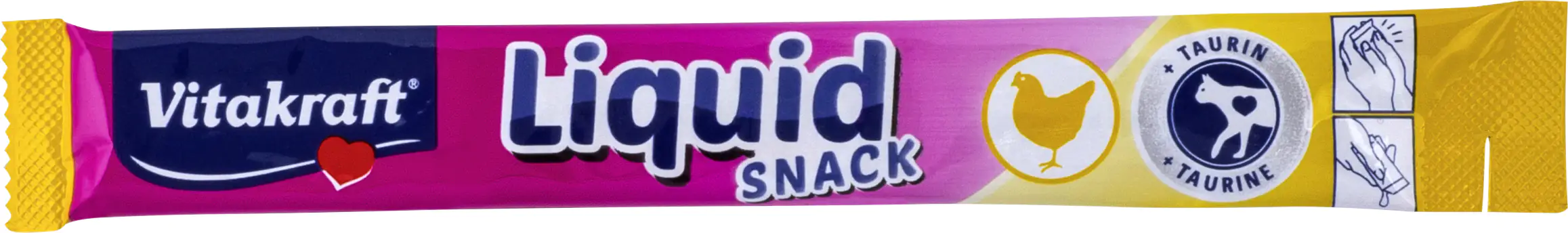 Vitakraft LiquidSnack Huhn + Taurin 6 Stück / 90 g