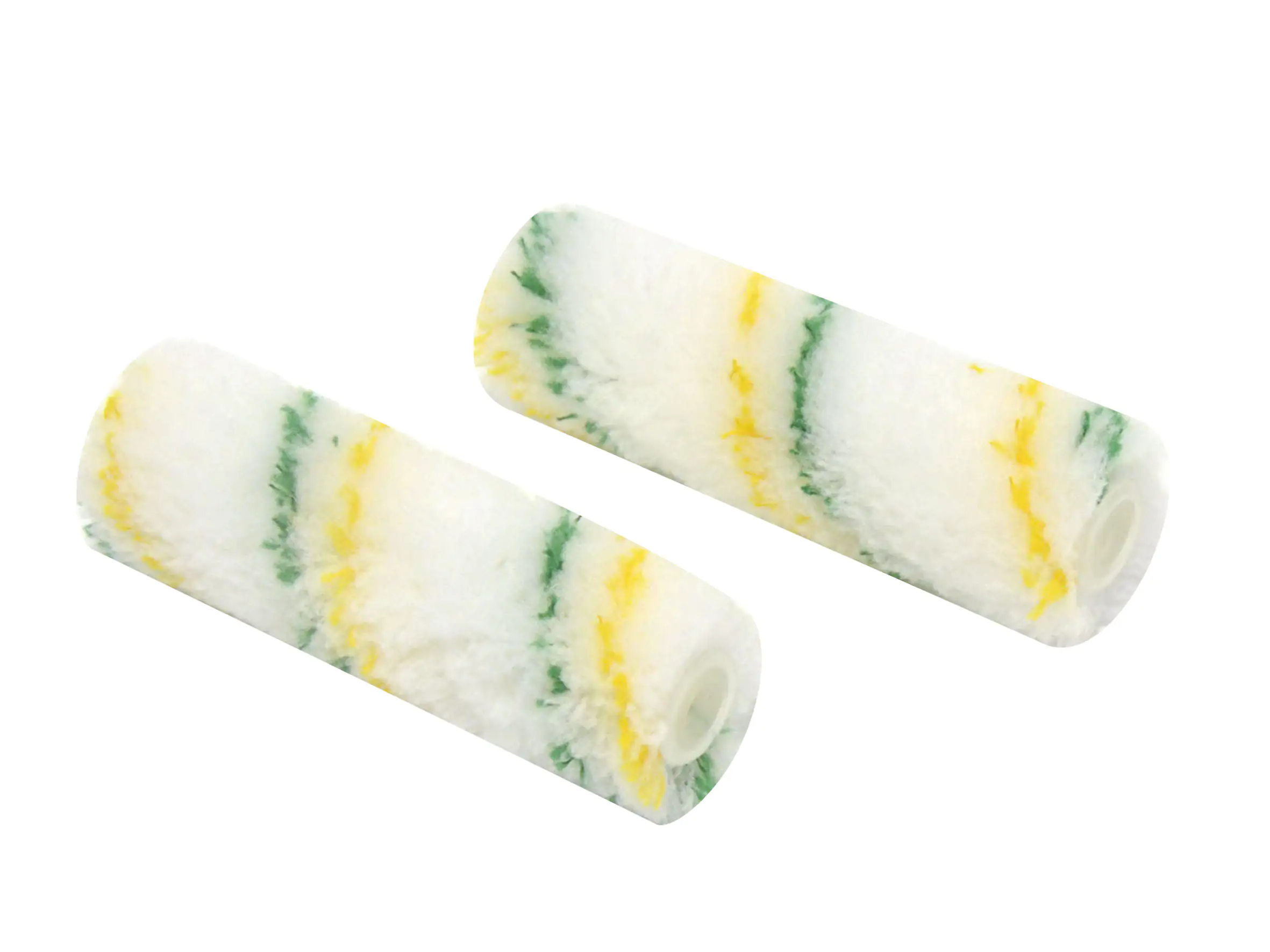 4001438154804 Nespoli Plüschwalzen YellowGreen mit Antihaftbeschichtung 2 Stück, 10 cm