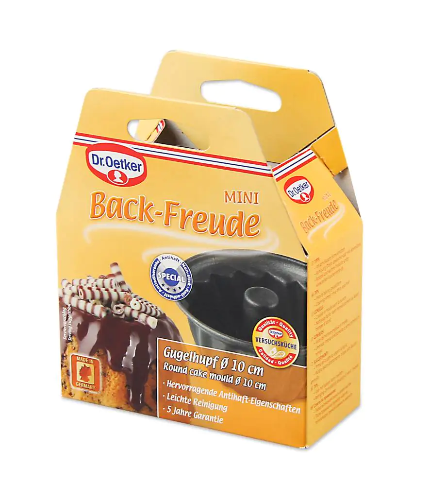 Dr. Oetker Gugelhupfform BackFreude Ø 15 cm