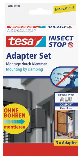 tesa Insektenschutz-Adapter-Set