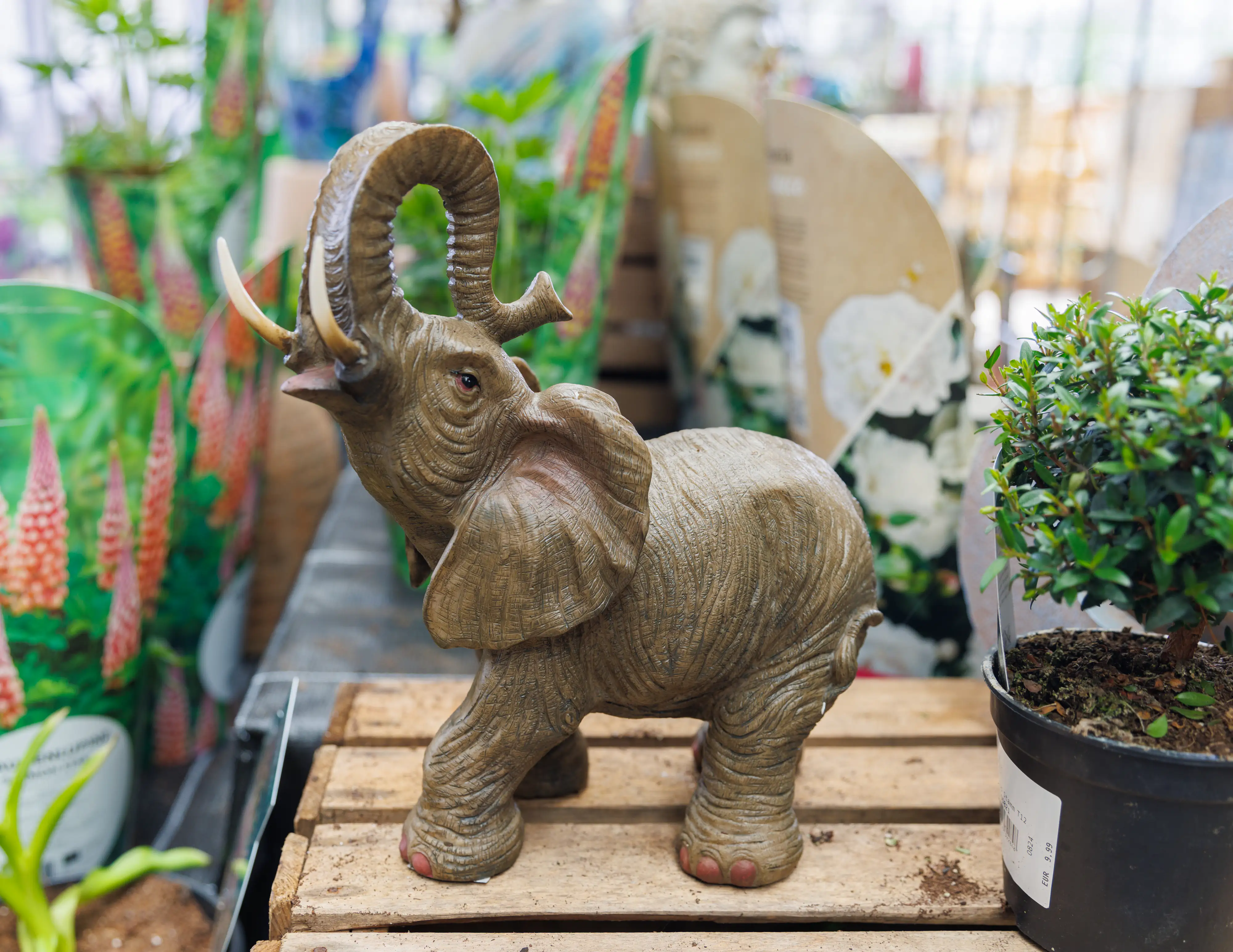 Dekofigur Elefant 47 x 62 x 23 cm