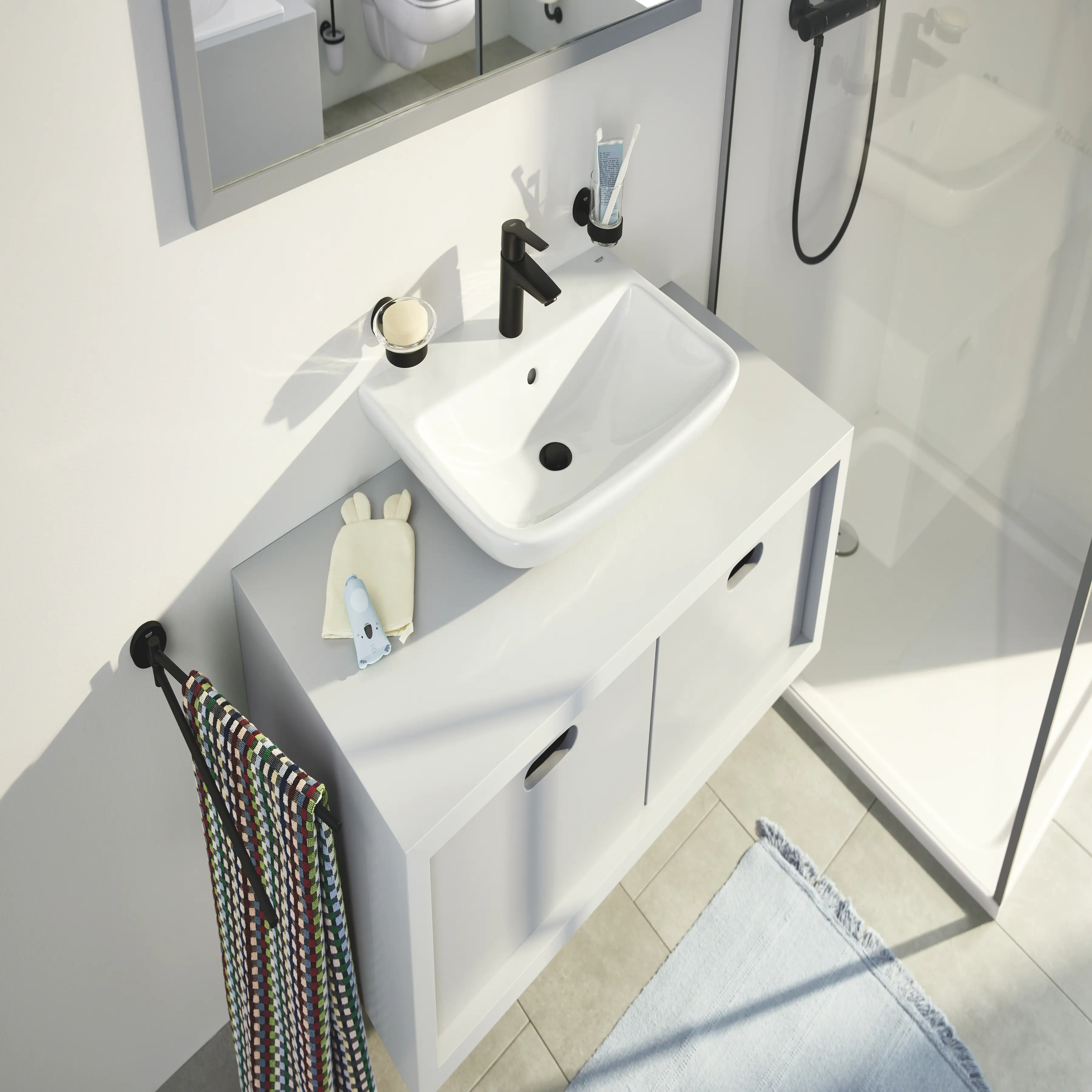 Grohe Start Handtuchhalter matt black schwenkbar Grohe Start Handtuchhalter matt black schwenkbar