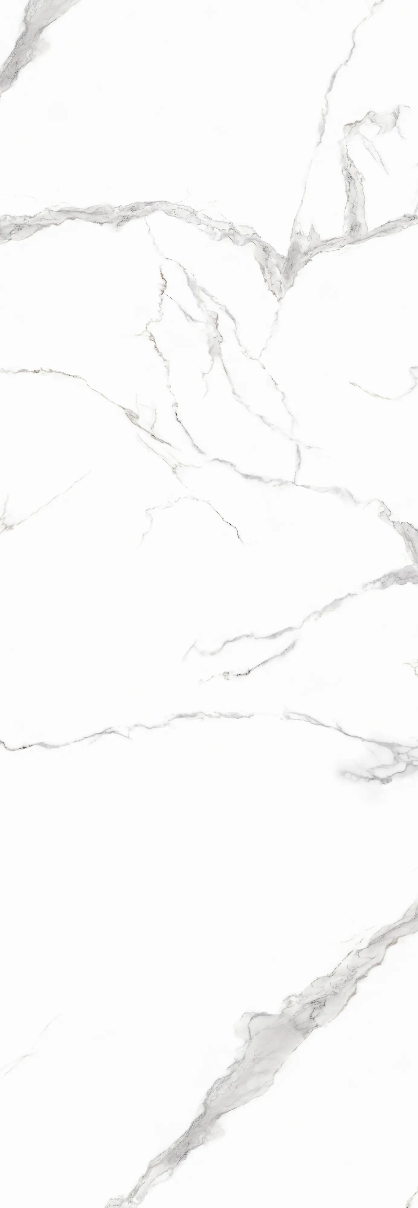 Decoflooring Wandpaneel Marmor 260 x 90 x 0,5 cm weiß