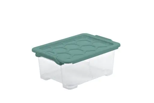 Rotho Aufbewahrungsbox EVO Safe inkl. Deckel 11 L Mistletoe grün Rotho Aufbewahrungsbox EVO Safe inkl. Deckel 11 L Mistletoe grün