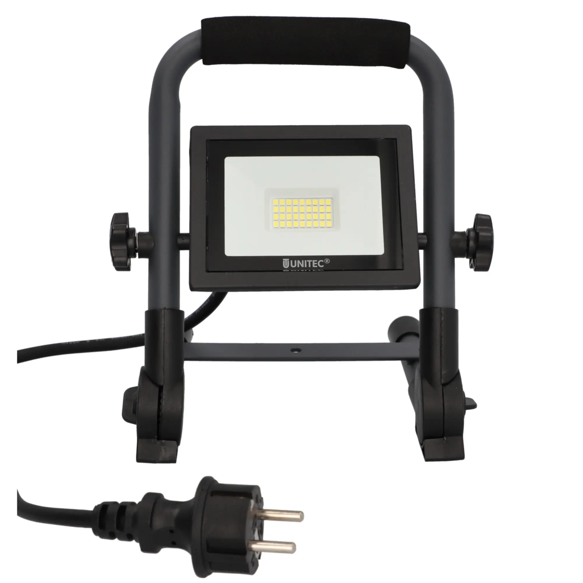 UniTec LED Baustrahler anthrazit tragbar 14 W 1700 lm