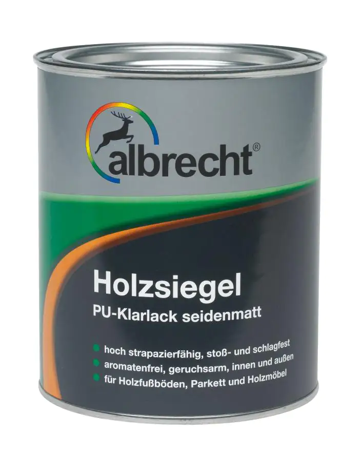 4002364110322 Albrecht Holzsiegel PU 750 ml farblos seidenmatt