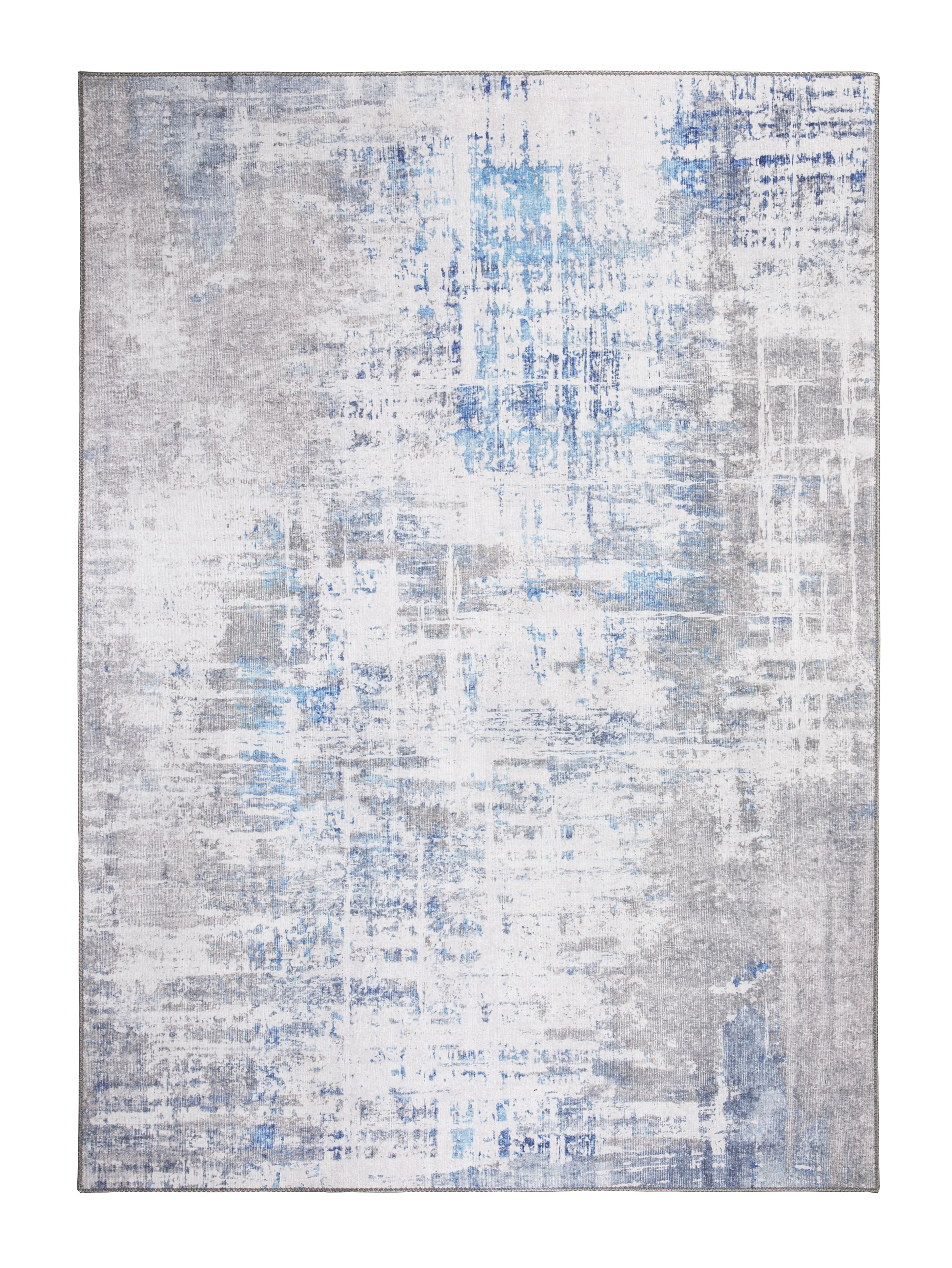 LUXOR Living Teppich Punto creme-blau, 80 x 150 cm