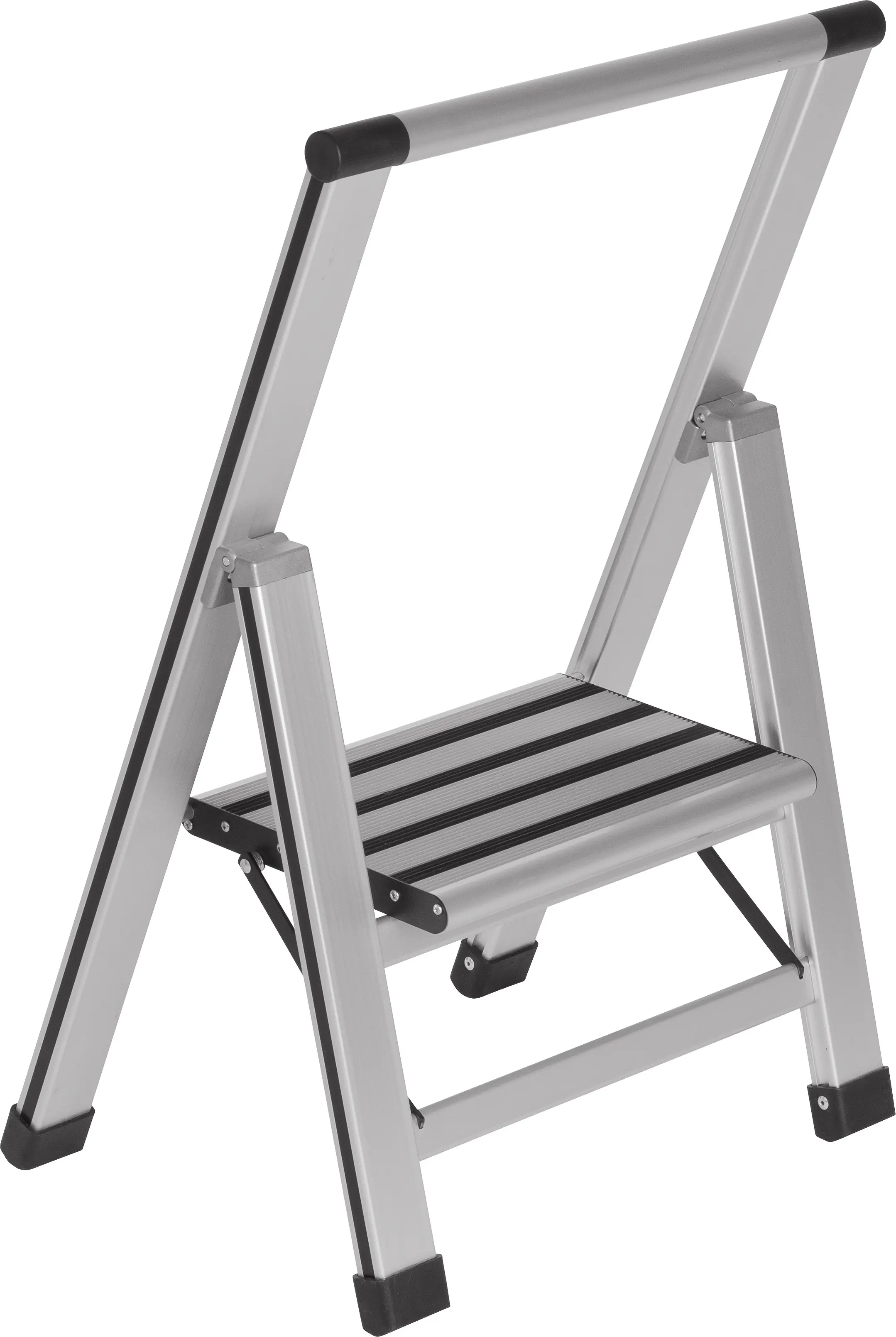 Wenko Aluminium-Design Klapptrittleiter 2,05 m