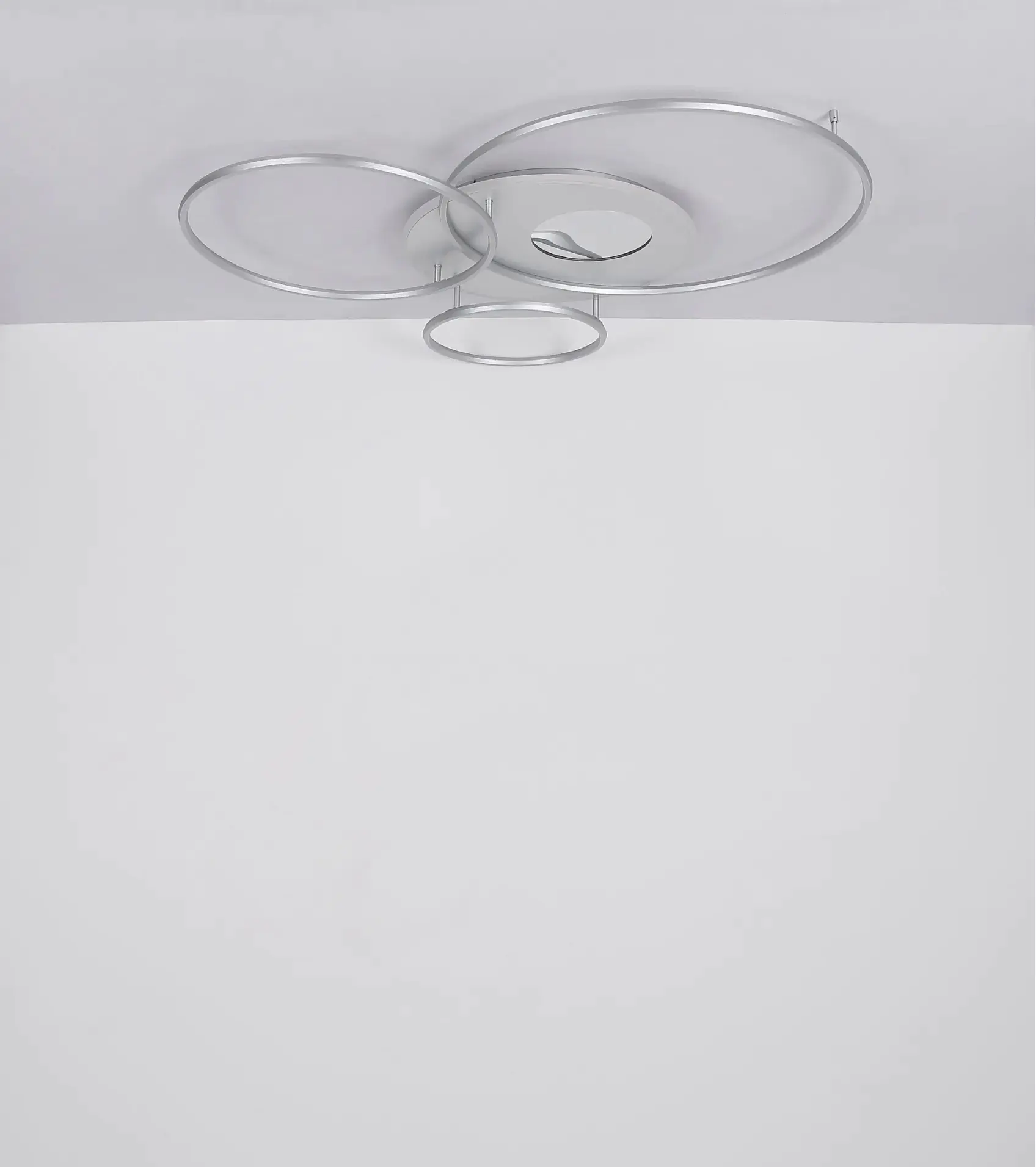 Globo LED-Deckenleuchte INVERTINA silberfarben Globo LED-Deckenleuchte INVERTINA silberfarben