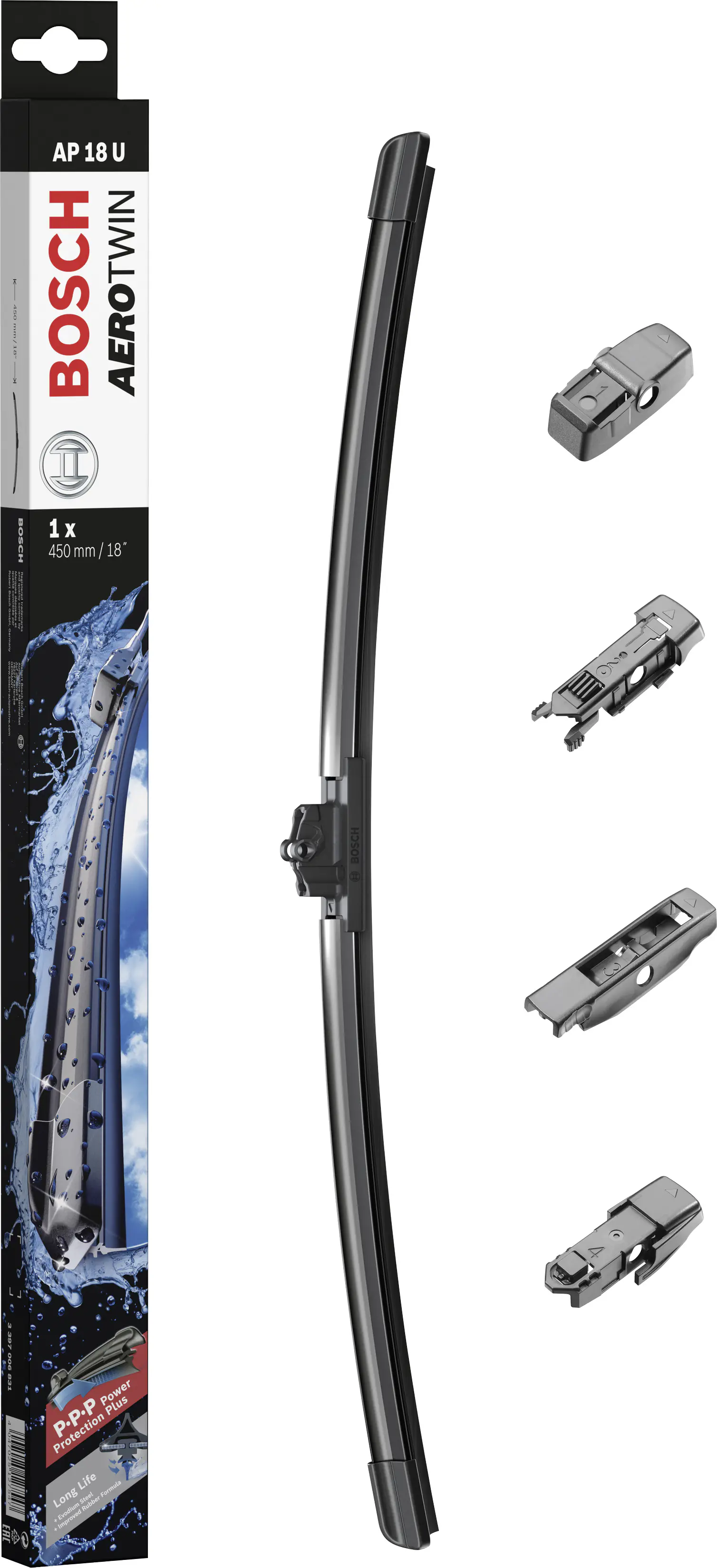 Bosch Scheibenwischer Wischblatt Aerotwin AP18U Bosch Scheibenwischer Wischblatt Aerotwin AP18U