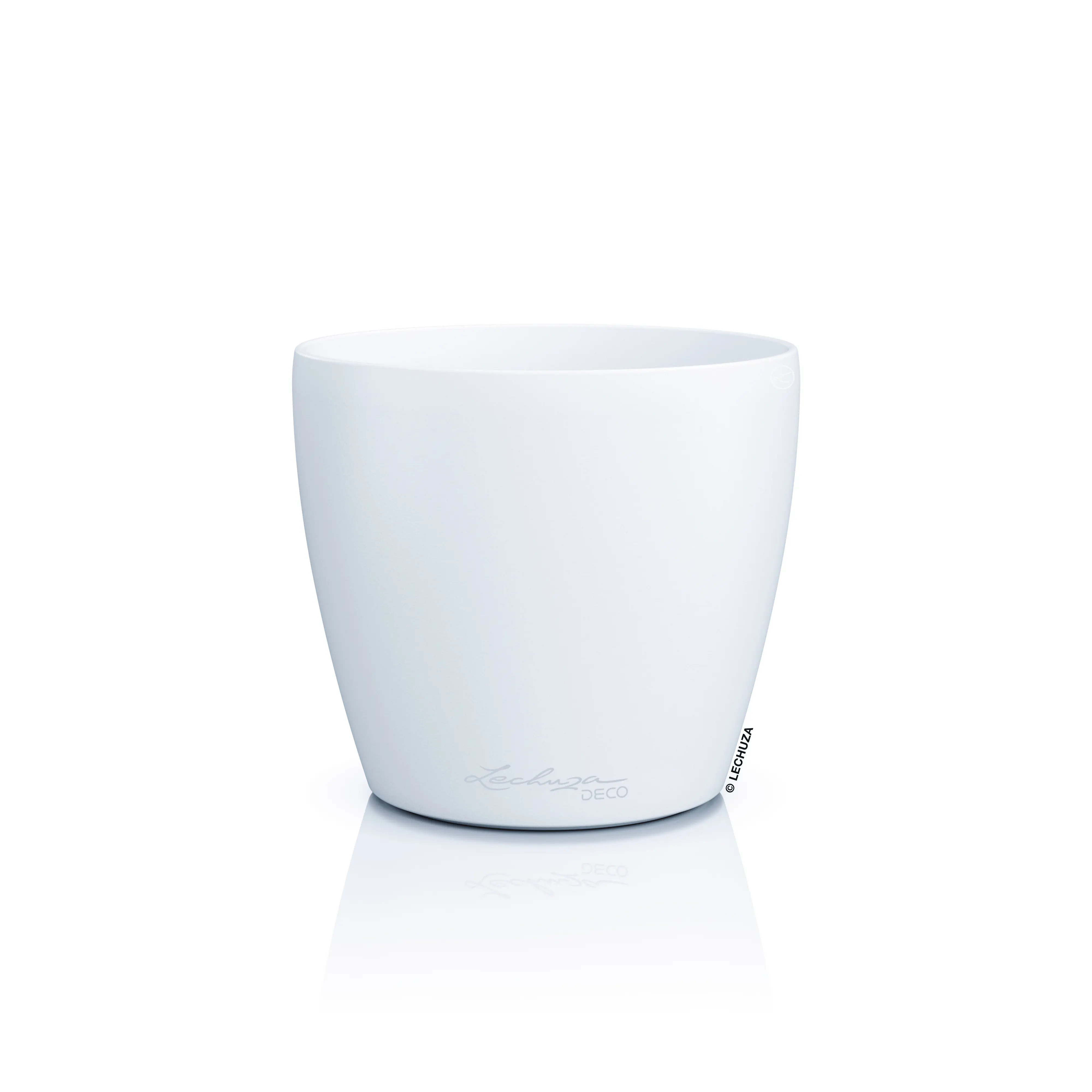 Lechuza Pflanztopf Deco 10 Ø 11,1 x 10 cm weiß