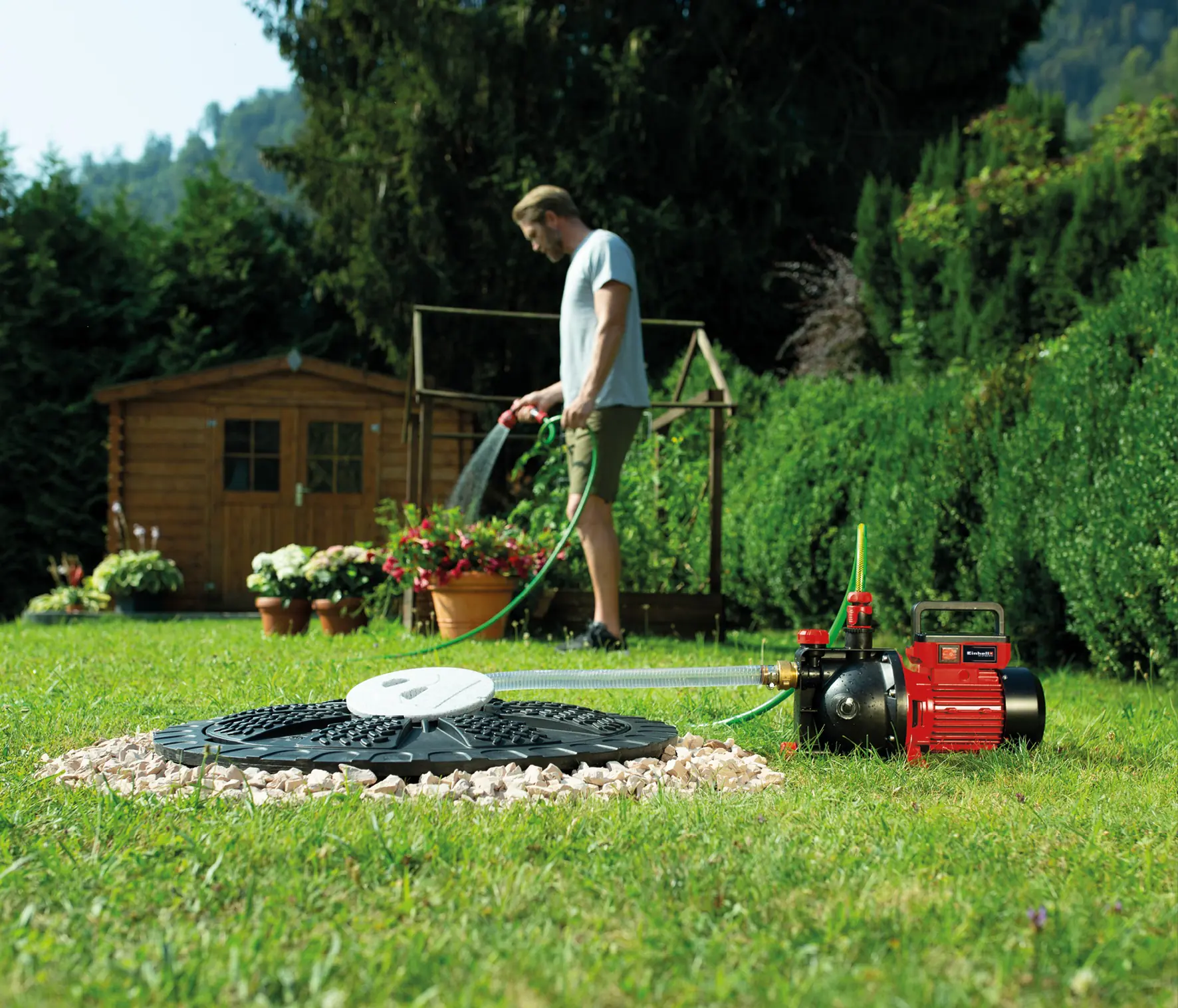 Einhell Gartenpumpe GC-GP 6040 Eco max. Fördermenge: 4.000 l/h 600 W