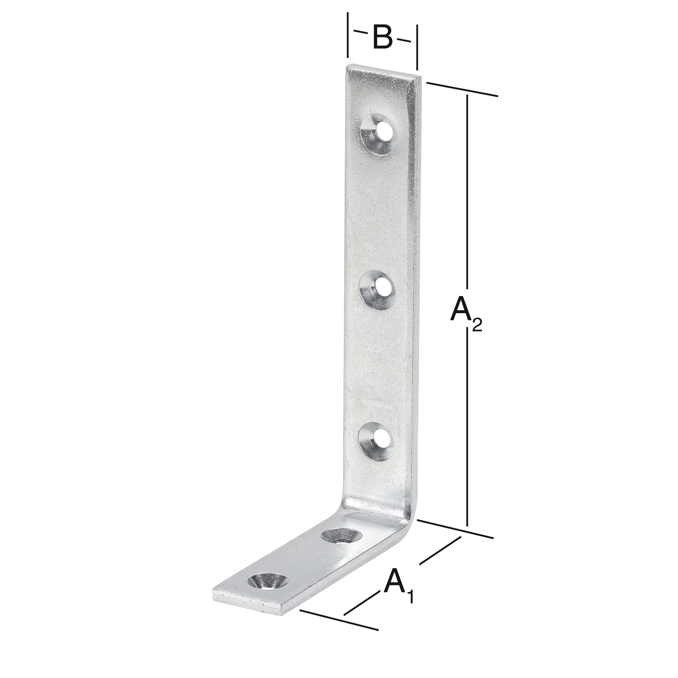 Vormann Starke Winkel verzinkt 80/150 x 25 mm Vormann Starke Winkel verzinkt 80/150 x 25 mm