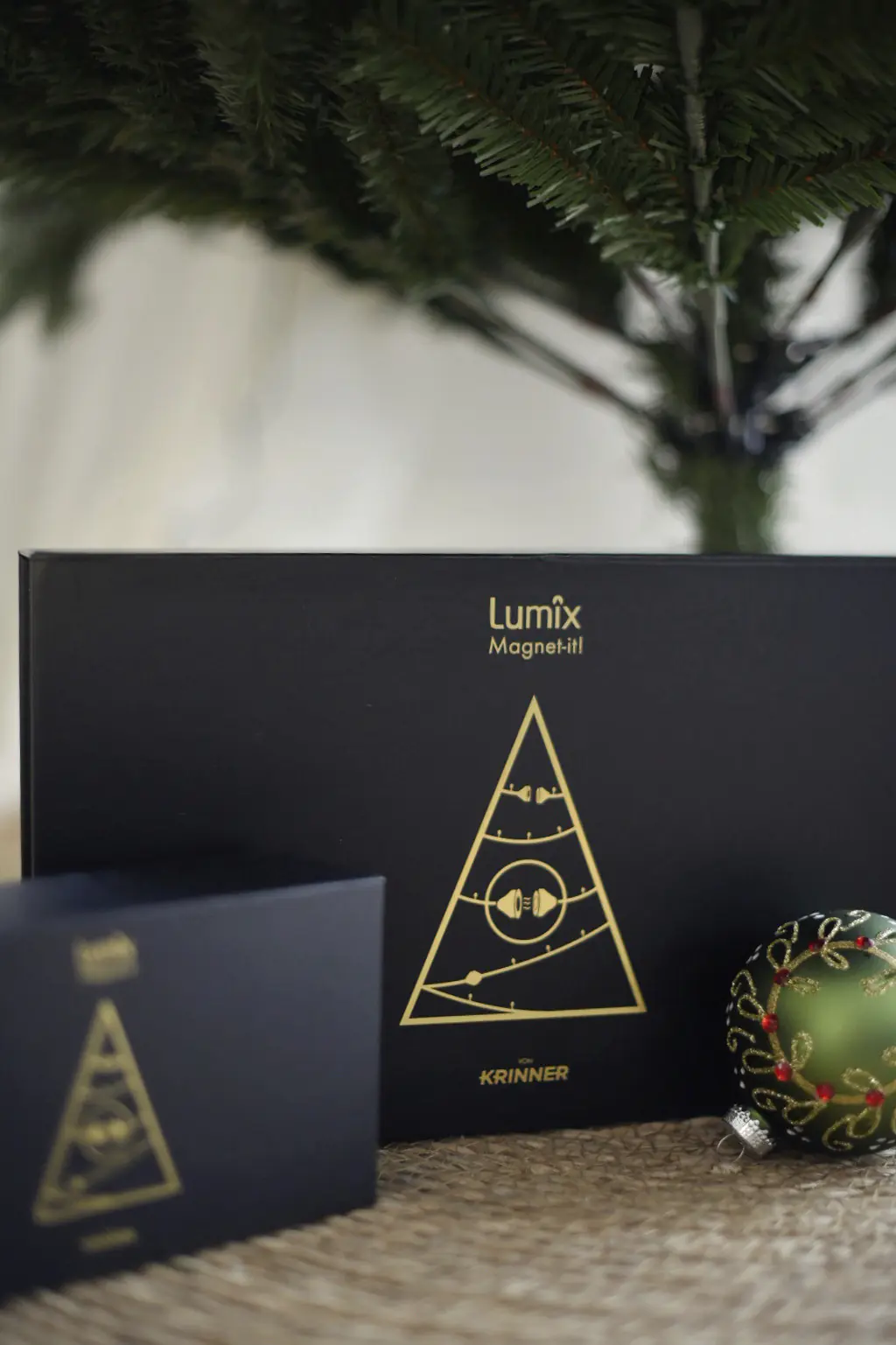 Lumix LED-Lichterkettenset für innen mit Magnetverbindung & Timer 15,5 m warmweiß