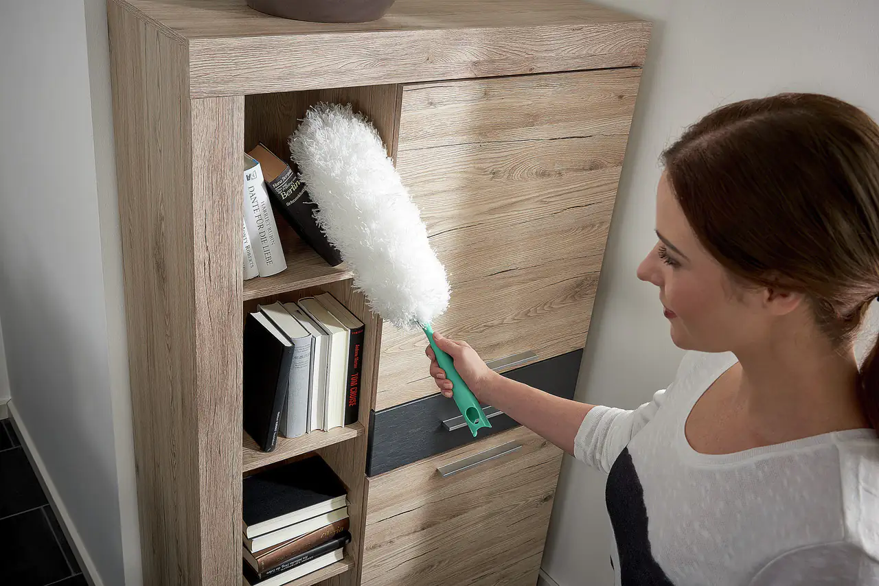 Leifheit Staubwedel Duster XL weiß-türkis Leifheit Staubwedel Duster XL weiß-türkis