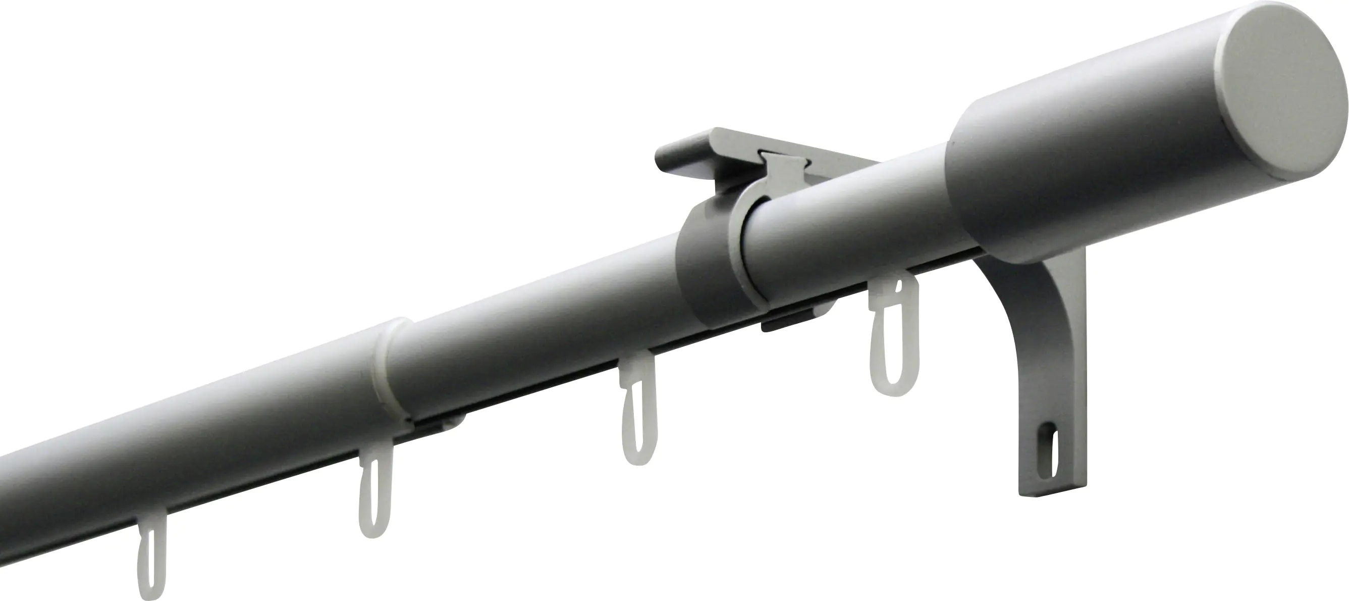 Gardinia Gardinenstangen-Set Paros Ø 19-22 mm silber 190-360 cm Gardinia Gardinenstangen-Set Paros Ø 19-22 mm silber 190-360 cm