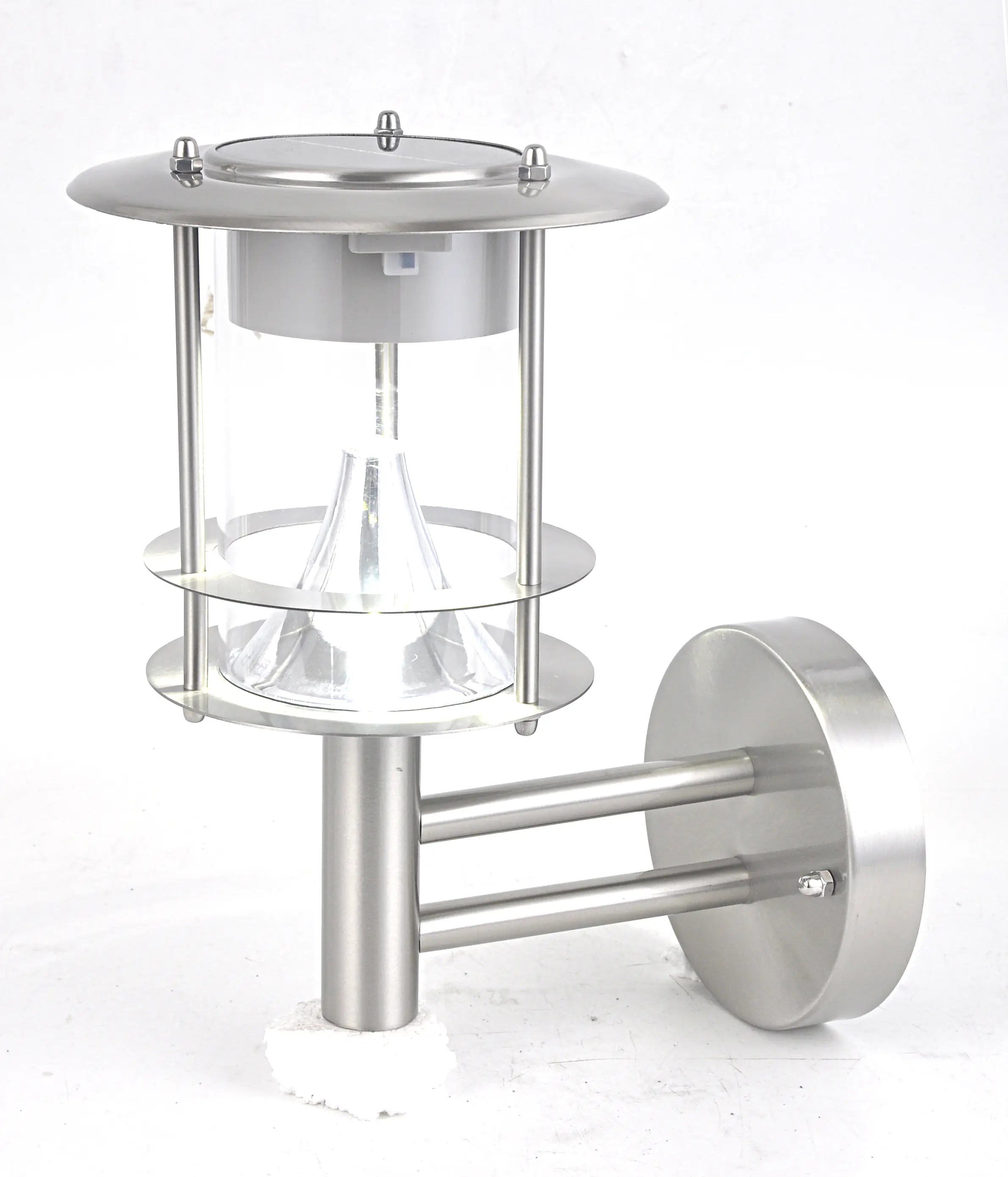 Dapo LED Solar Wandleuchte Dallas 80 cm kaltweiß