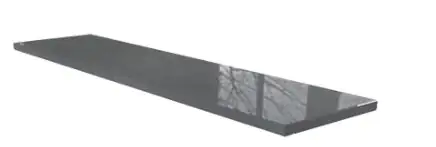 Wigastone Granit-Fensterbank Nero-Assoluto 2 cm nach Maß Wigastone Granit-Fensterbank Nero-Assoluto 2 cm nach Maß