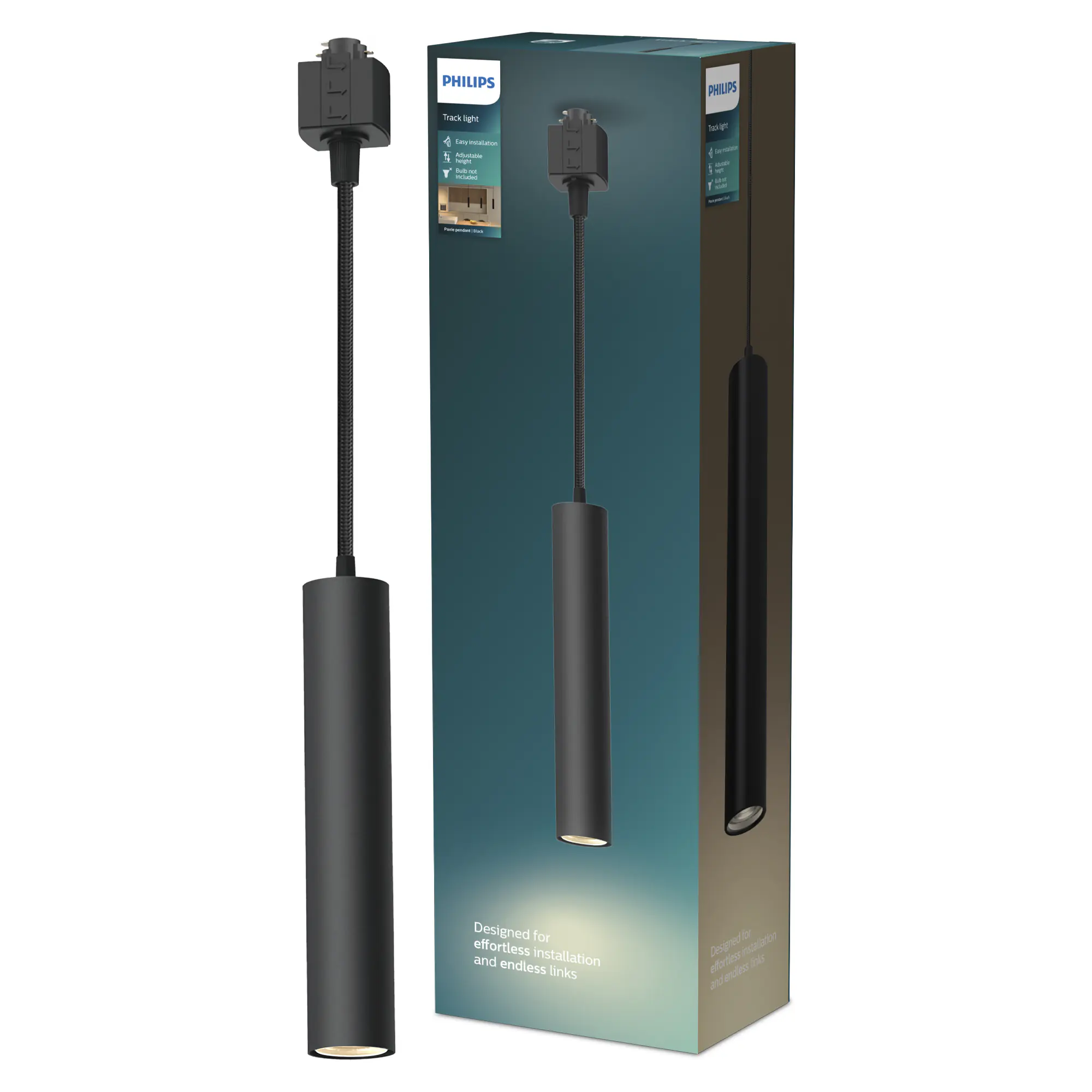 Philips Pendelleuchte 1er Pendel Paxie Easy Link schwarz Philips Pendelleuchte 1er Pendel Paxie Easy Link schwarz