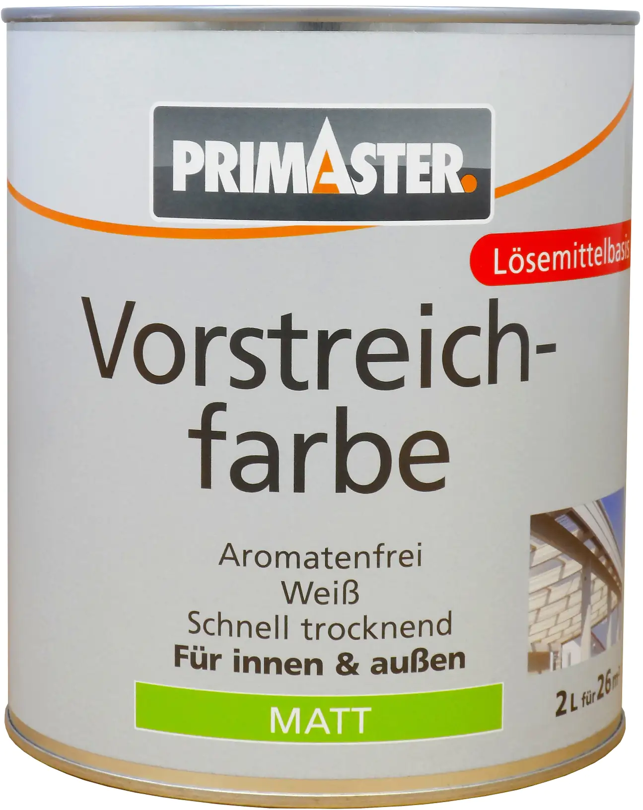 Primaster Vorstreichfarbe 2 L weiß matt Primaster Vorstreichfarbe 2 L weiß matt