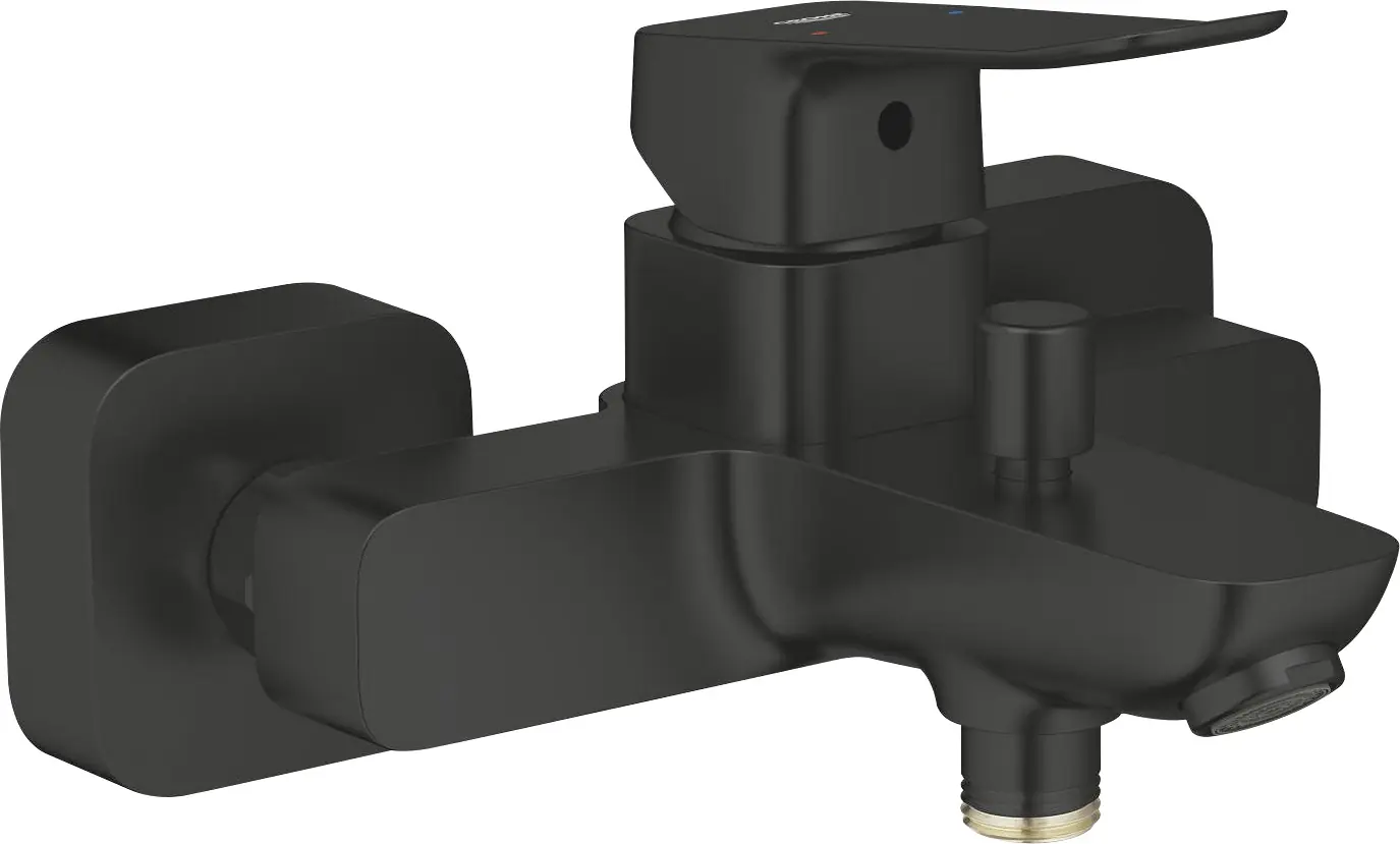 Grohe Badewannenarmatur Dice schwarz matt