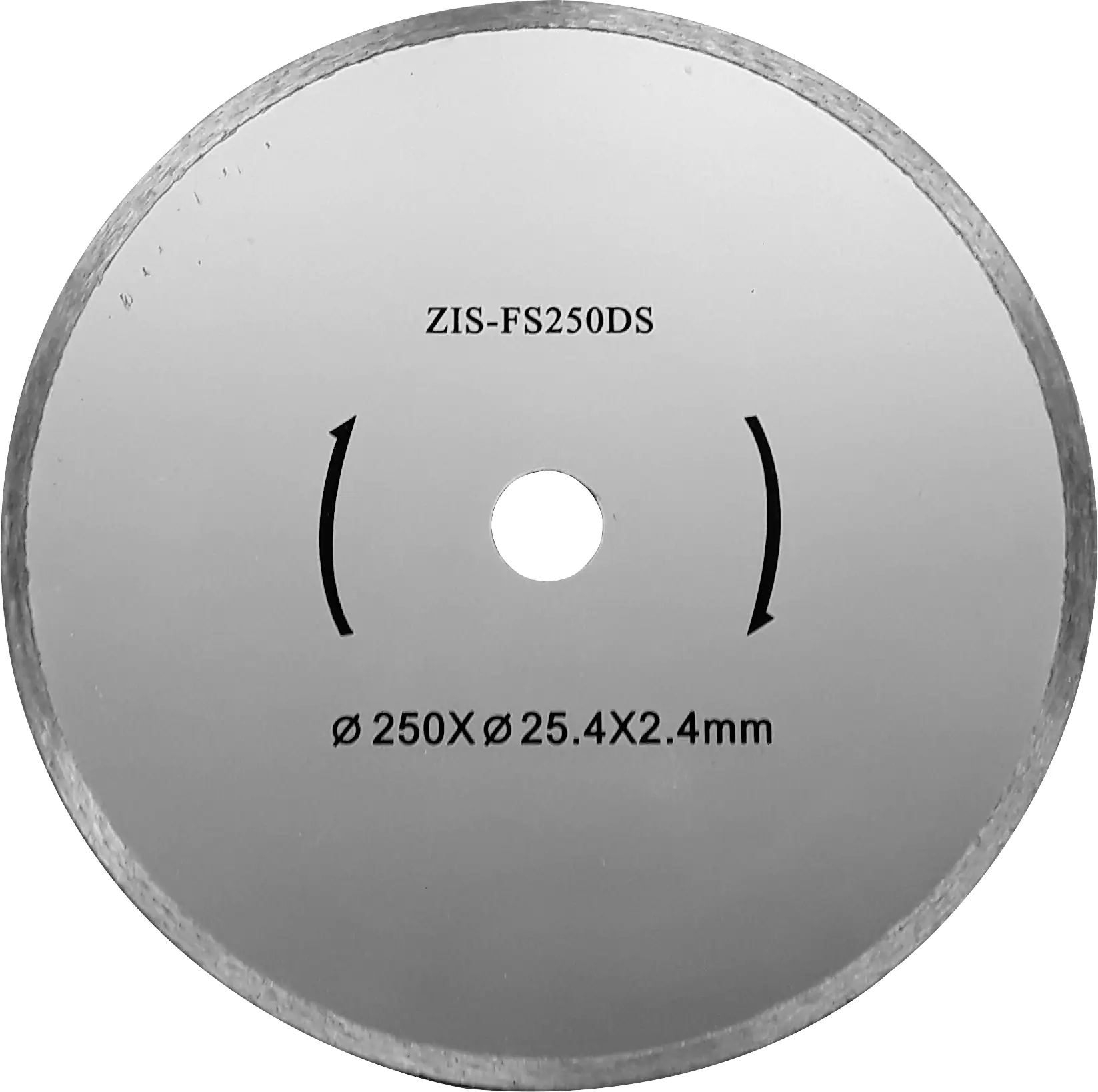 Zipper Diamanttrennscheibe FS250DSSTAND 250 x 25 mm