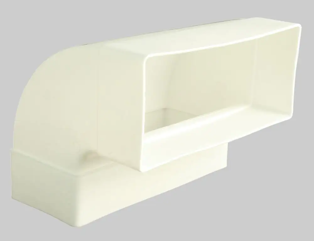 Marley Bogen 90° senkrecht für Flachkanal 150 mm