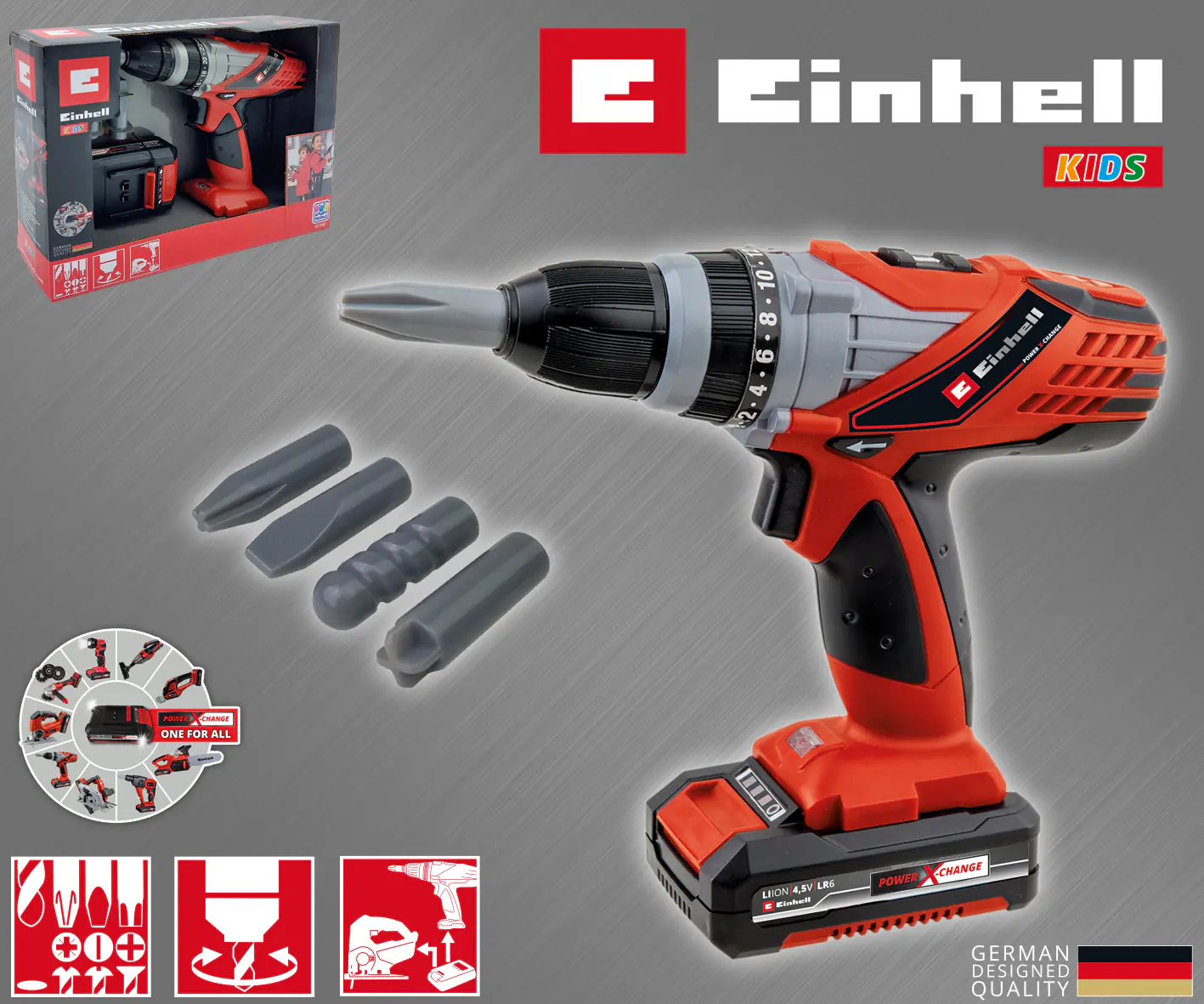 Einhell Kids Kinder-Akkuschrauber