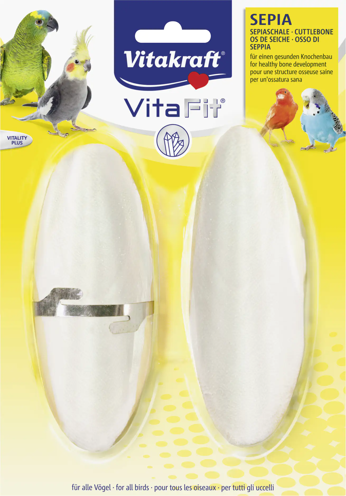 Vitakraft VITA Fit® Sepia Schale natur 2 Stück