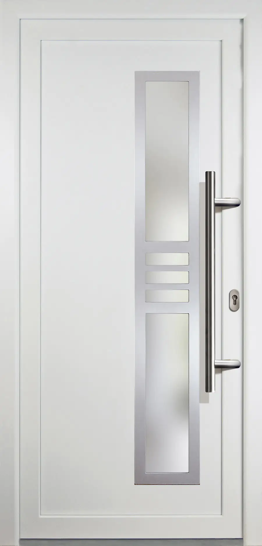 Meeth Haustür Signum PVC Modell 53 88 x 208 cm, DIN rechts, weiß