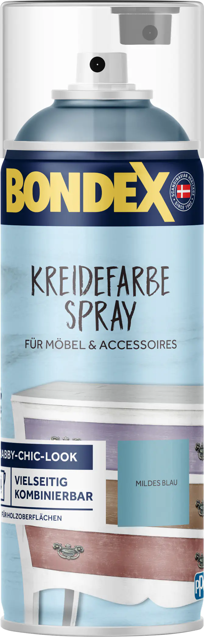 Bondex Kreidefarbe Spray 400 ml mildes blau Bondex Kreidefarbe Spray 400 ml mildes blau