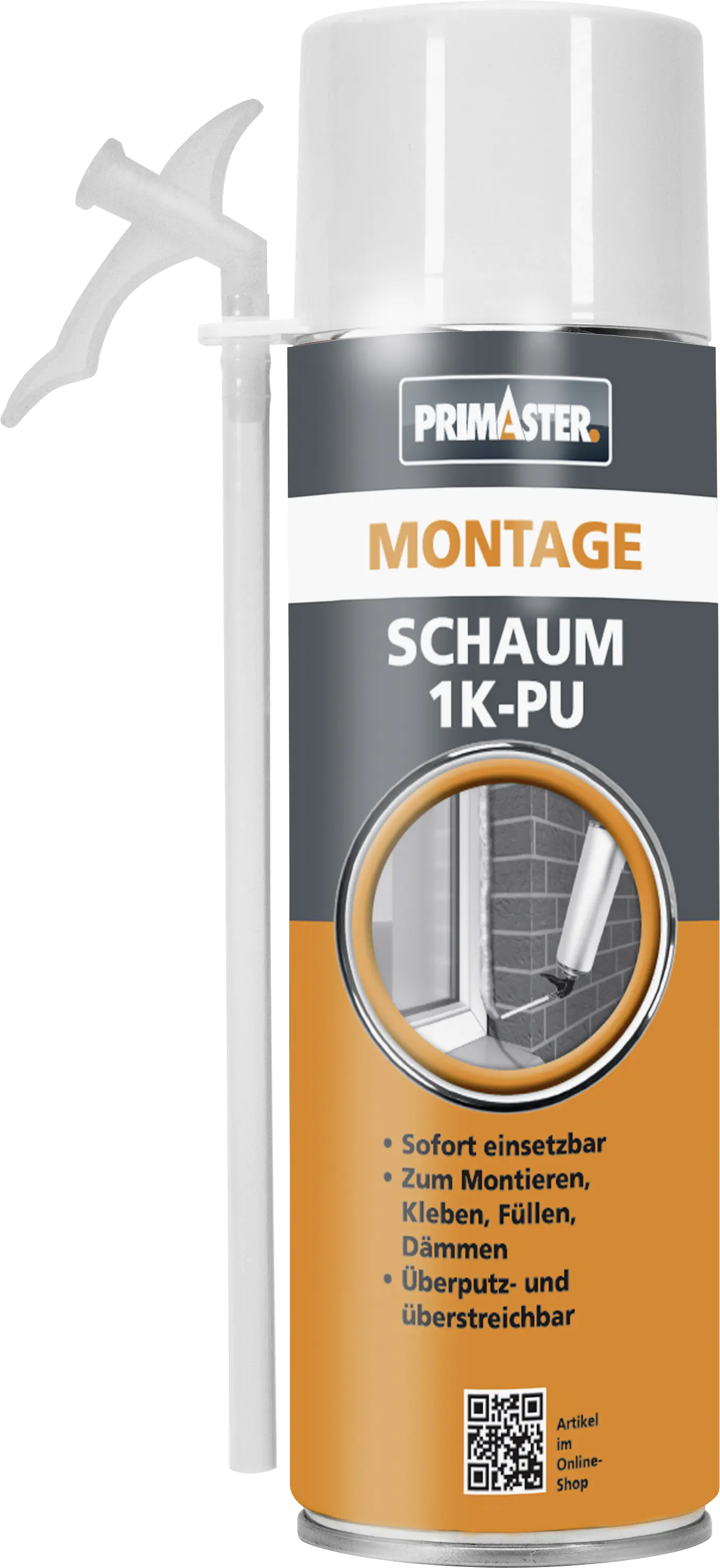 Produktbild: Primaster PU-Montageschaum 1K 500 ml