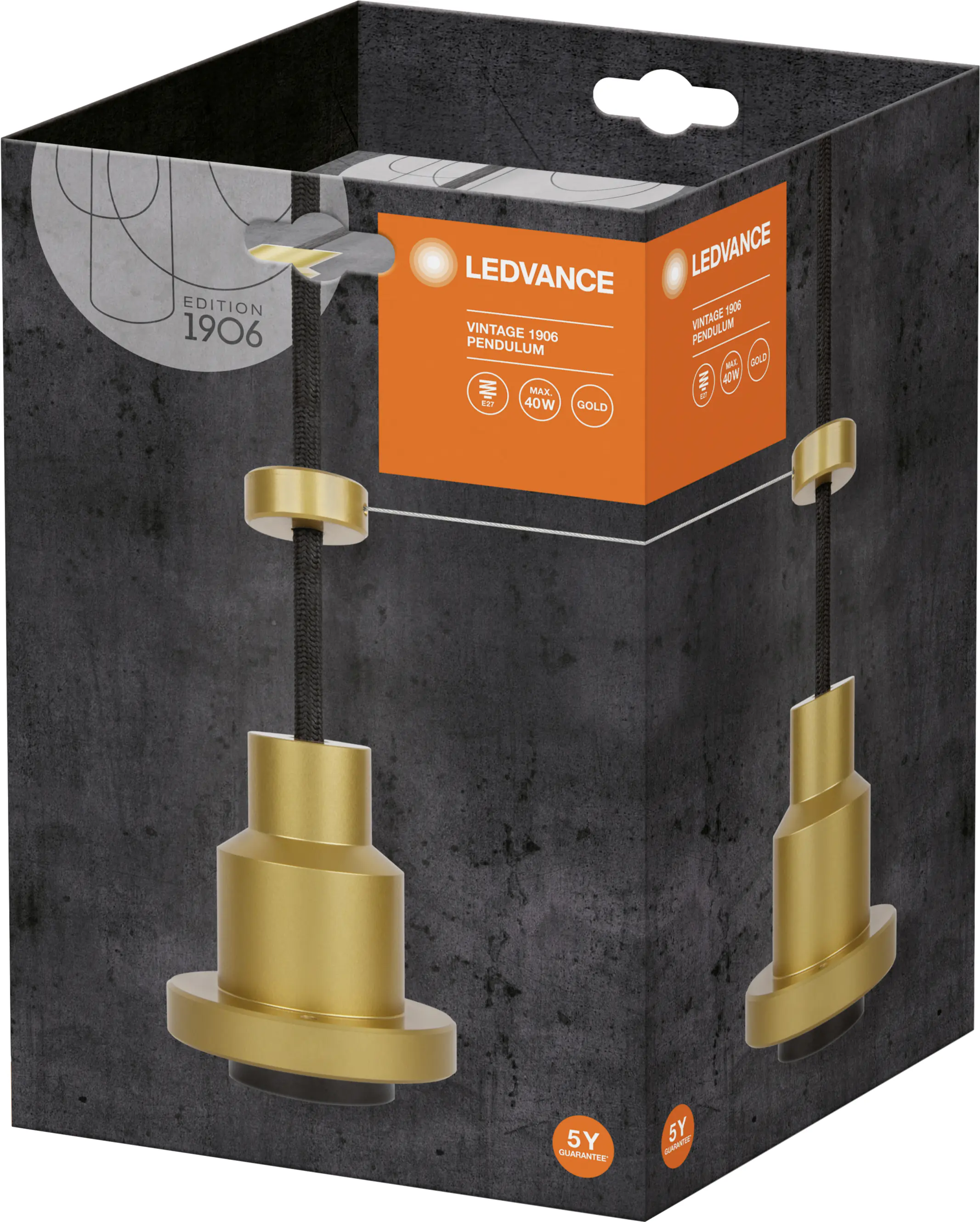 Ledvance Pendelleuchte Vintage 1906 Pendulum gold