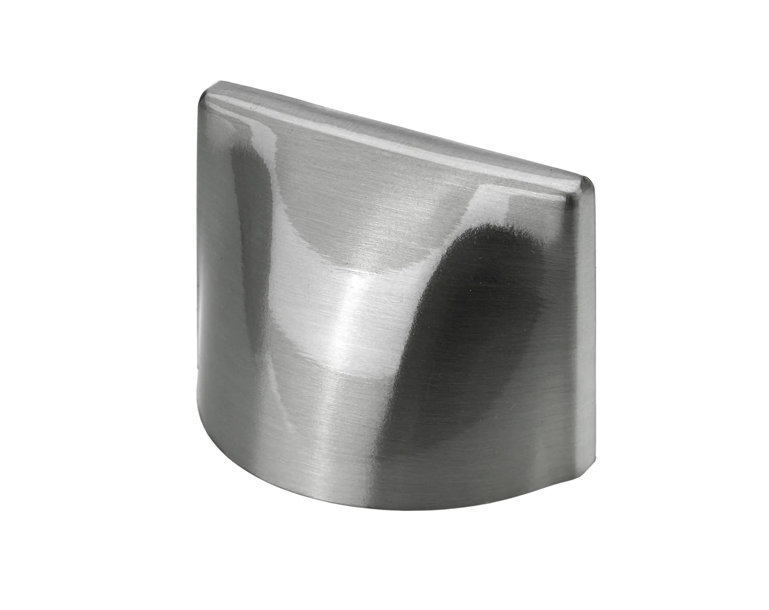 Hettich Möbelgriff Aluminium Edelstahl Optik 40 x 60 x 26 mm - 1 Stück