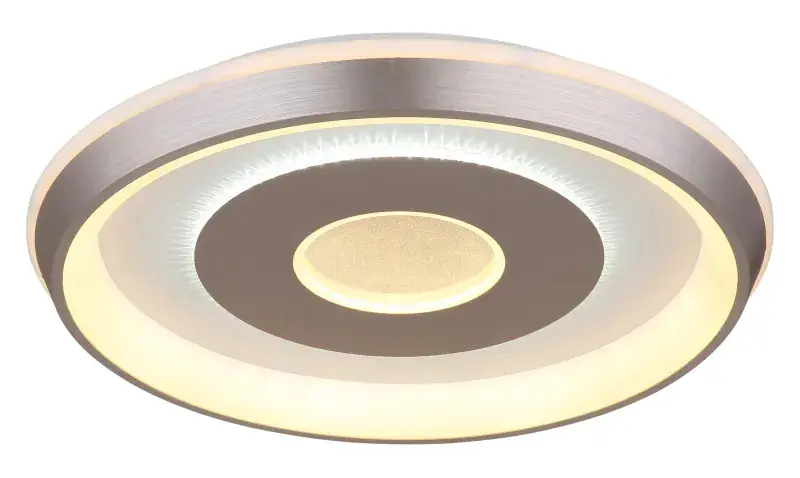 Globo Deckenleuchte Williamson 49 x 7 cm (Ø x H) weiß matt warmweiß-kaltweiß