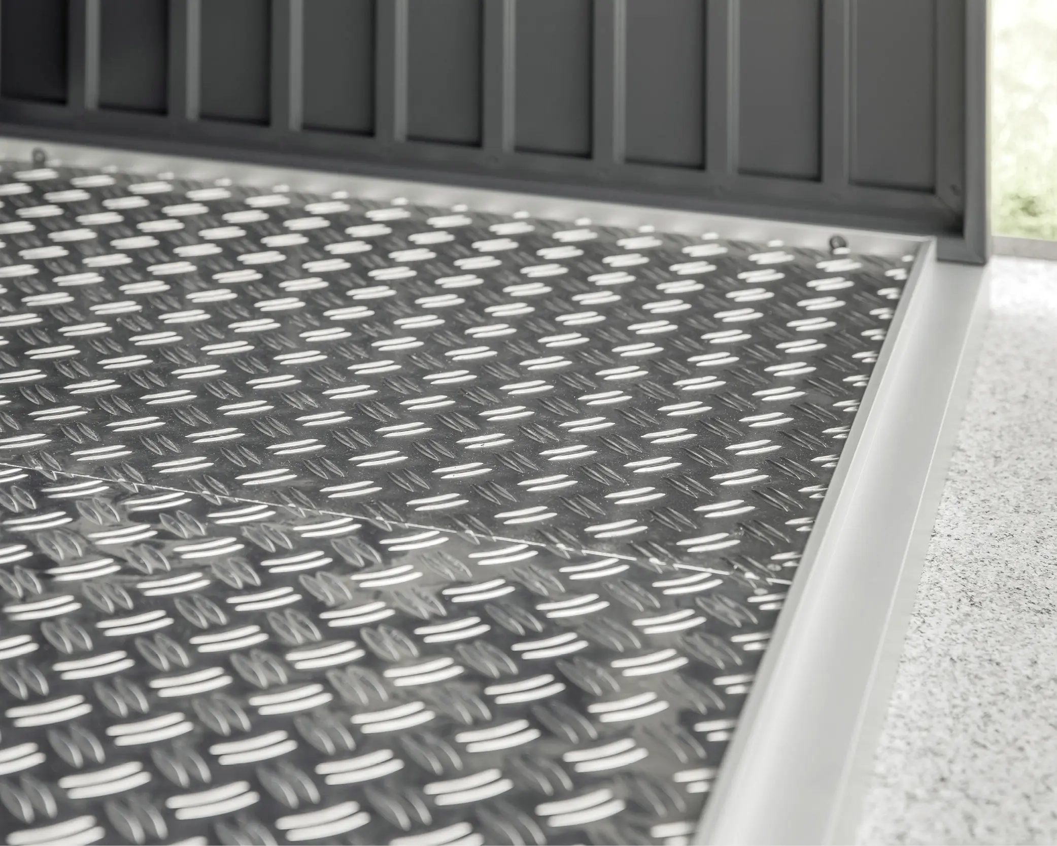 EcoStar Riffelblech-Boden Fußboden Paket Typ 2 für Kaminholzregal EcoStar Riffelblech-Boden Fußboden Paket Typ 2 für Kaminholzregal