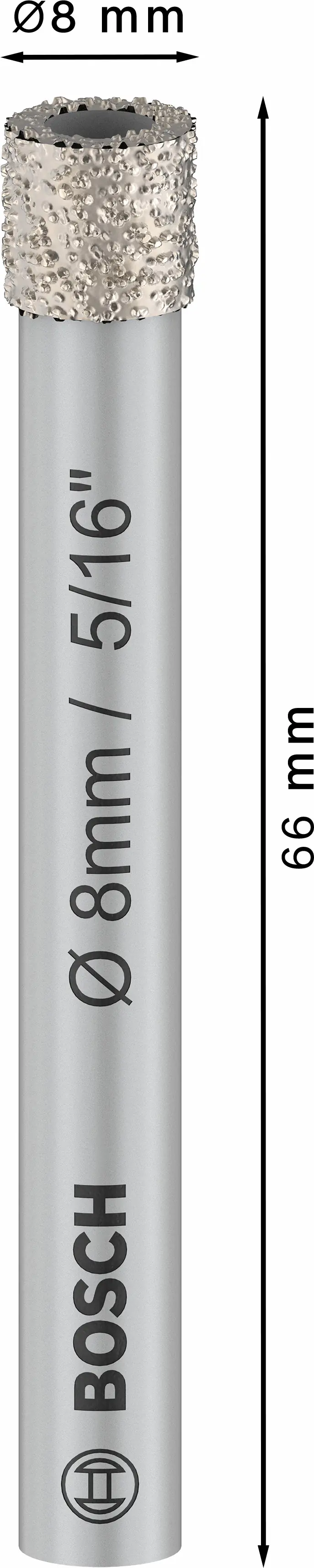 Bosch PRO Ceramic dry Bohrer 8 x 66 mm